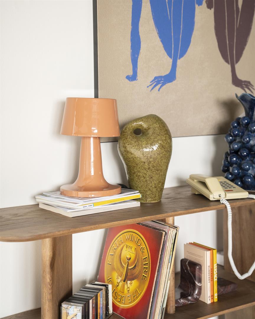 Tischlampe ALVO Terrakotta