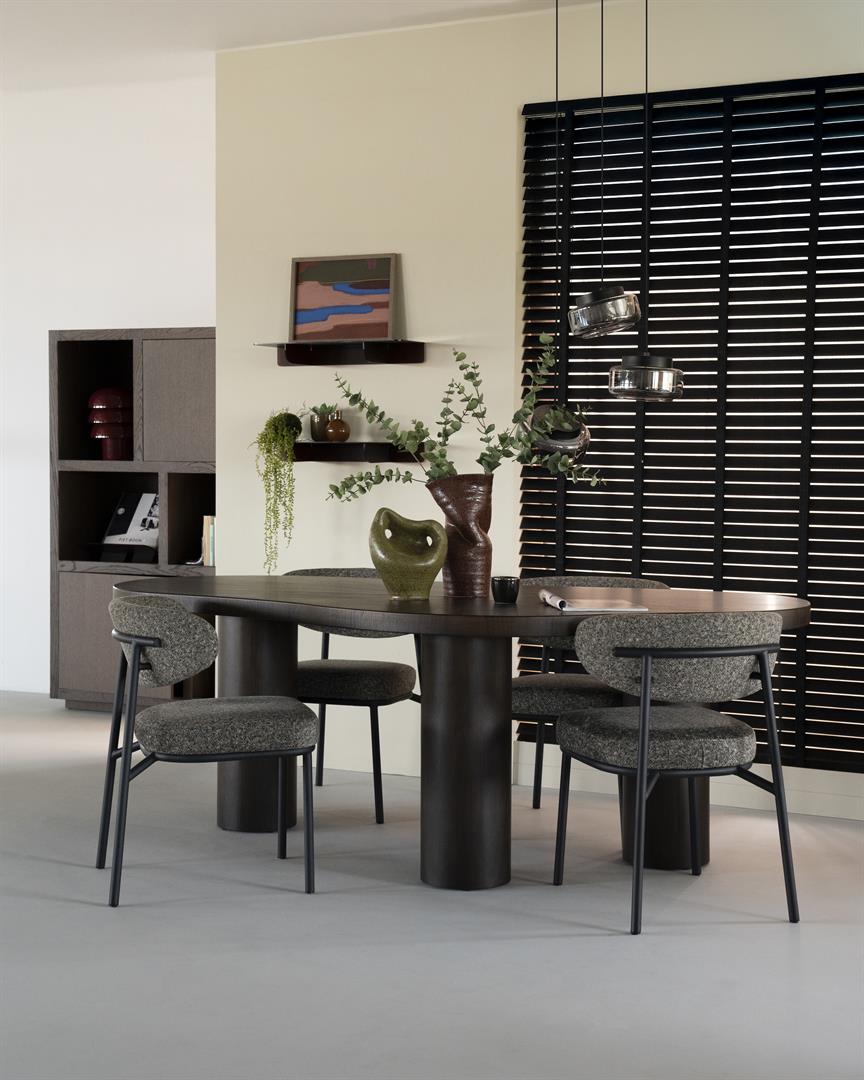 Krzesło JARI zielony melanż