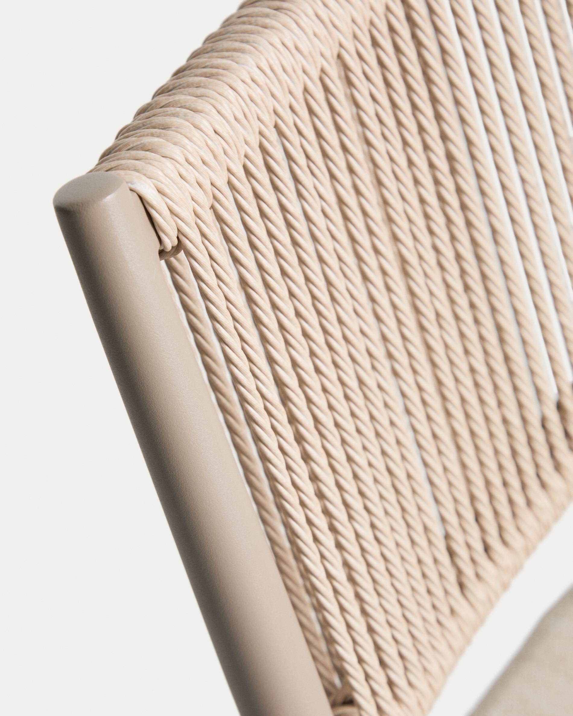 Tuinstoel ARGASI grijsbeige