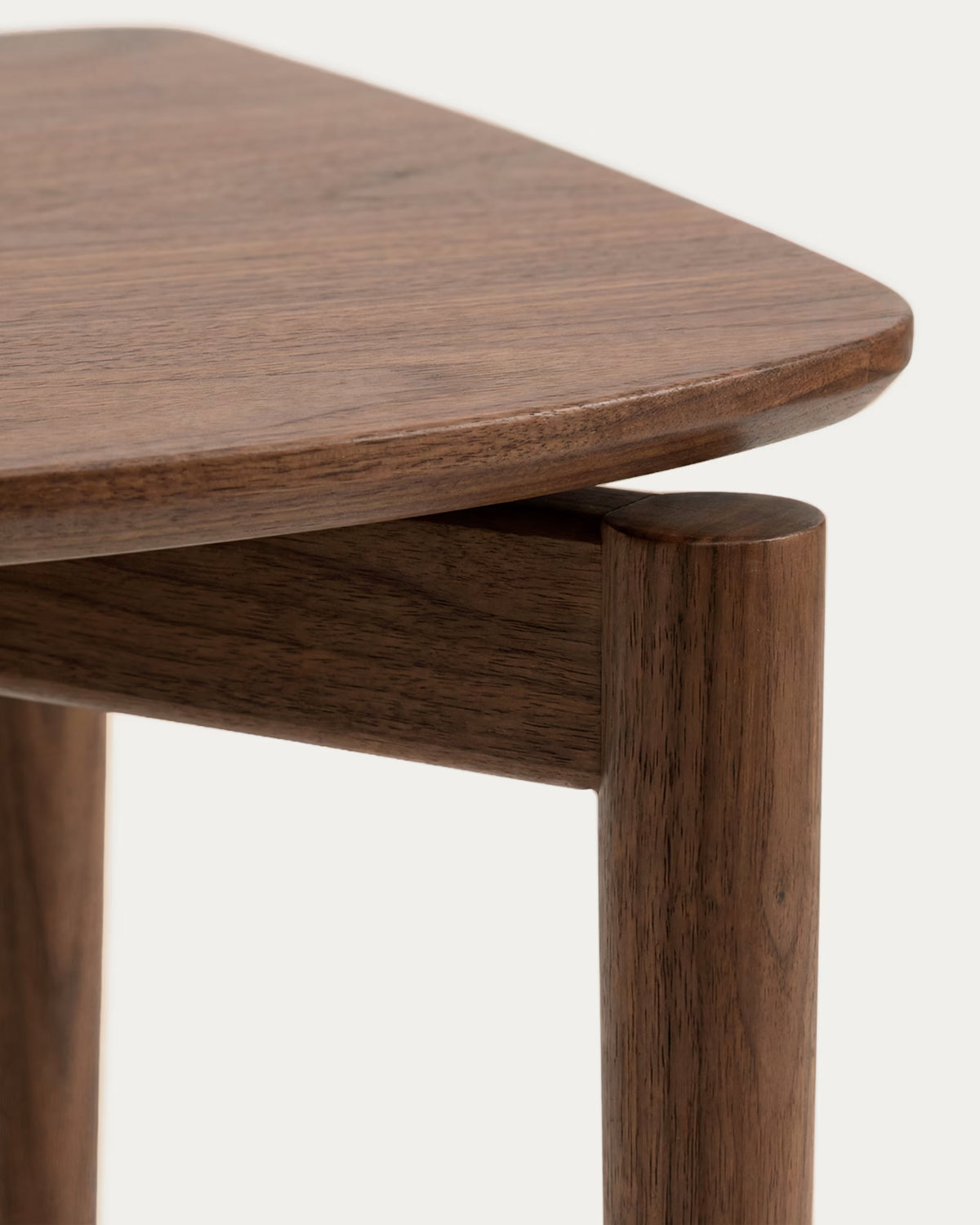 Hocker EVERA donker eikenfineer