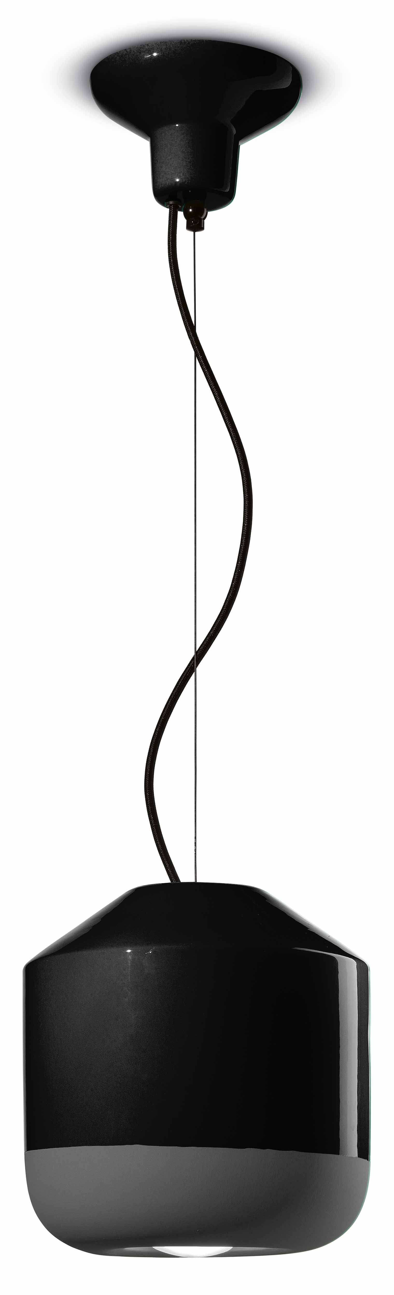 BELLOTA Keramik Pendelleuchte schwarz