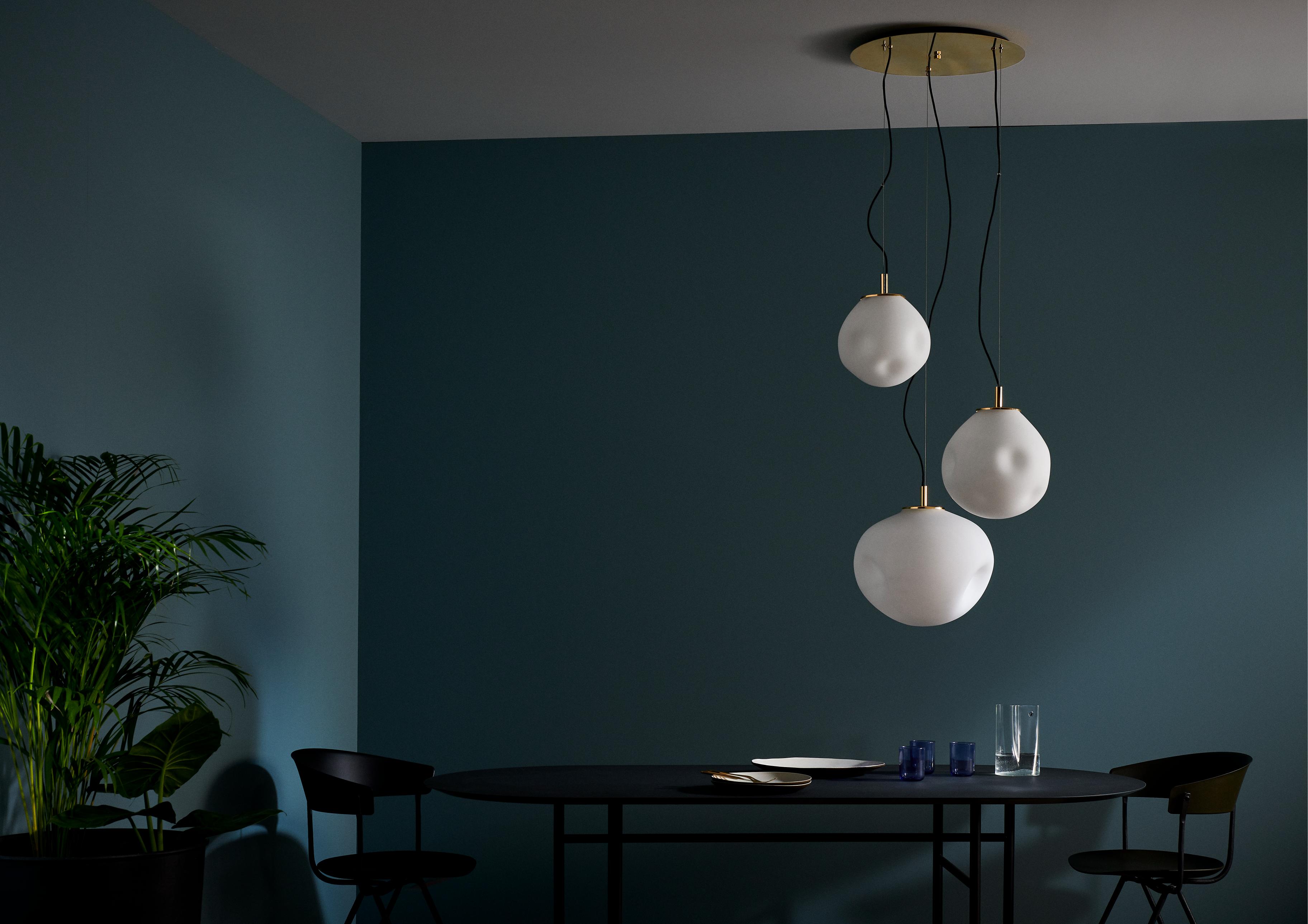 Lampa wisząca trzypunktowa CLOE złoty