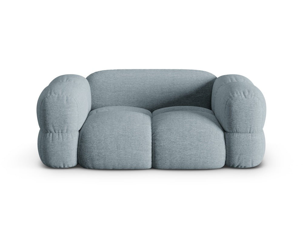 Sofa 2-sitzig LORETTO pastellblau