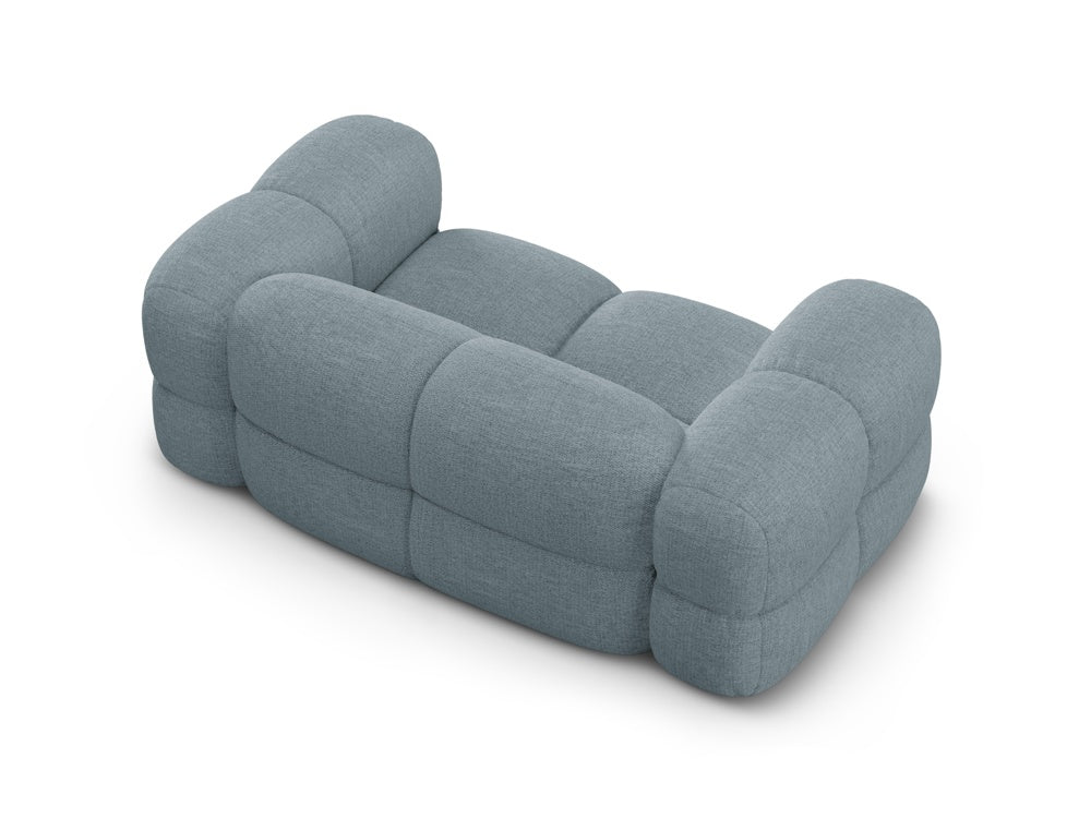 Sofa 2-sitzig LORETTO pastellblau