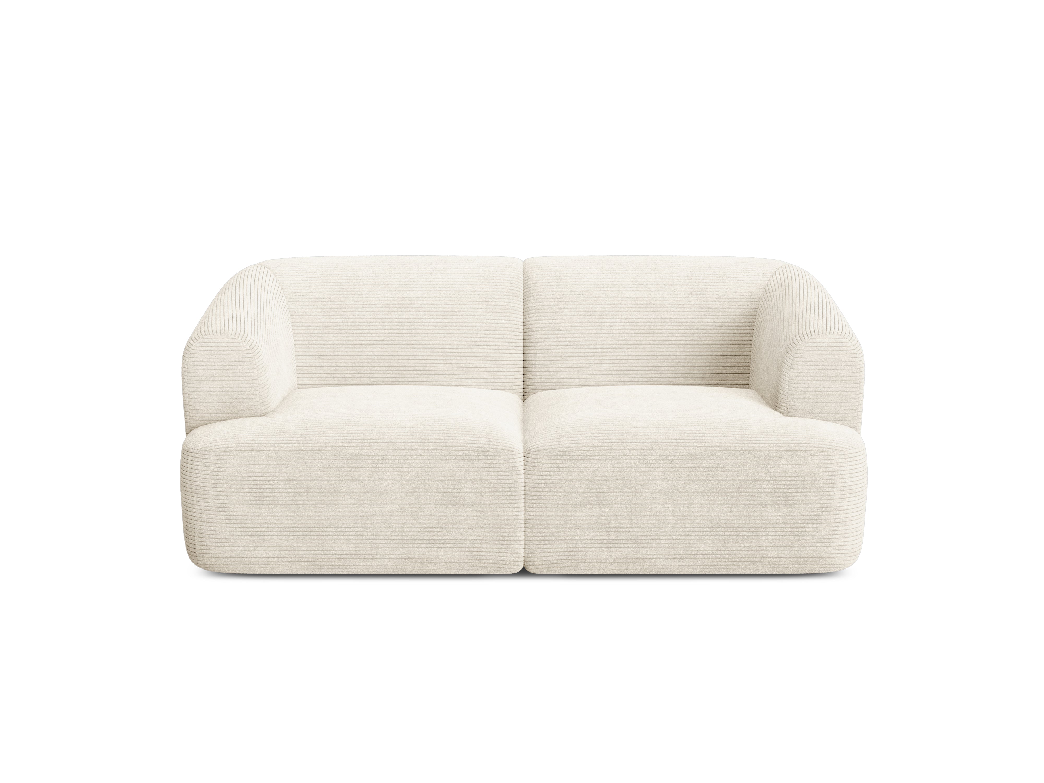 Sofa 2-Sitzer CAMPI creme Cord