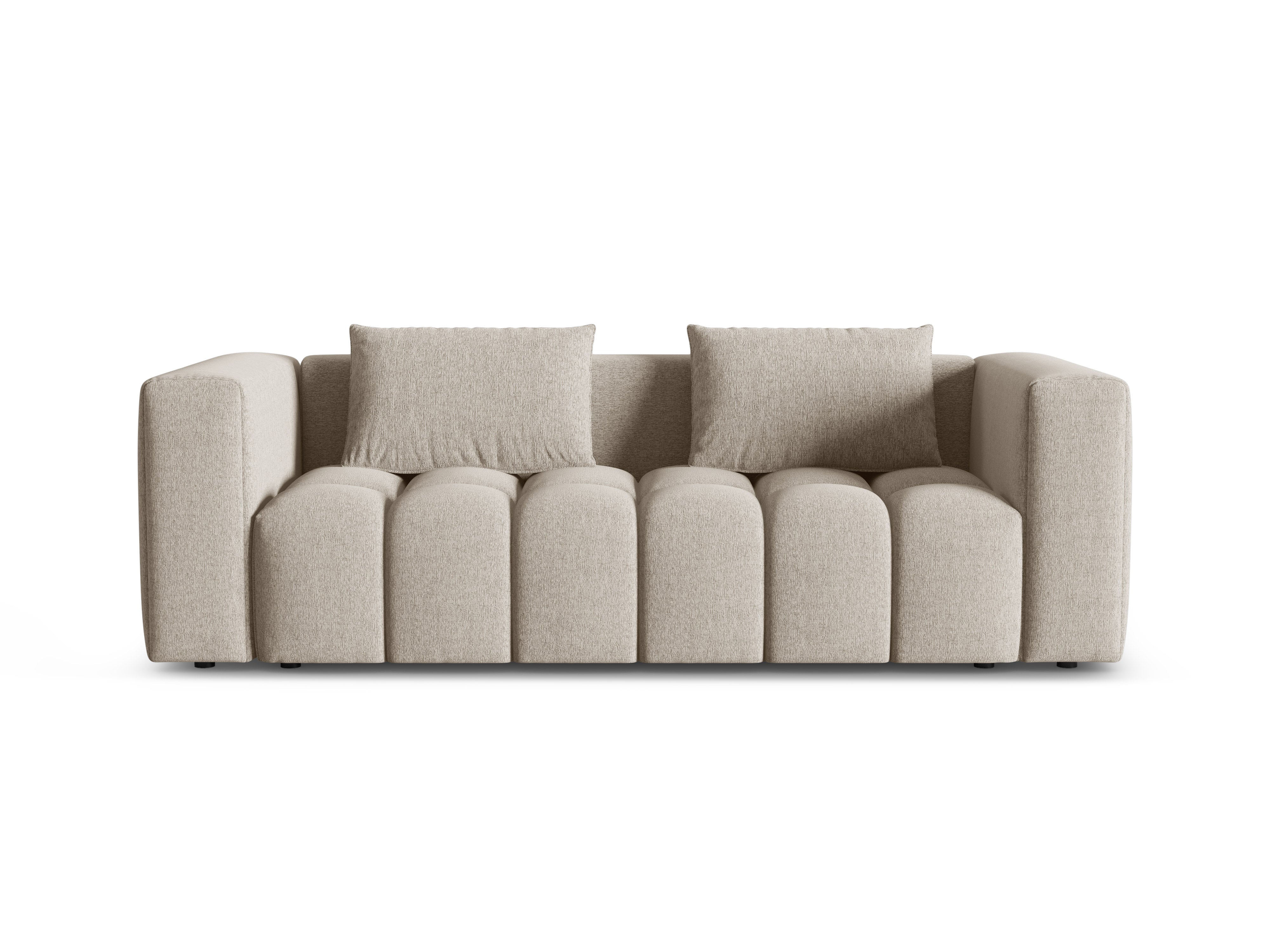 Sofa 3-osobowa z funkcją spania VERONA piaskowy