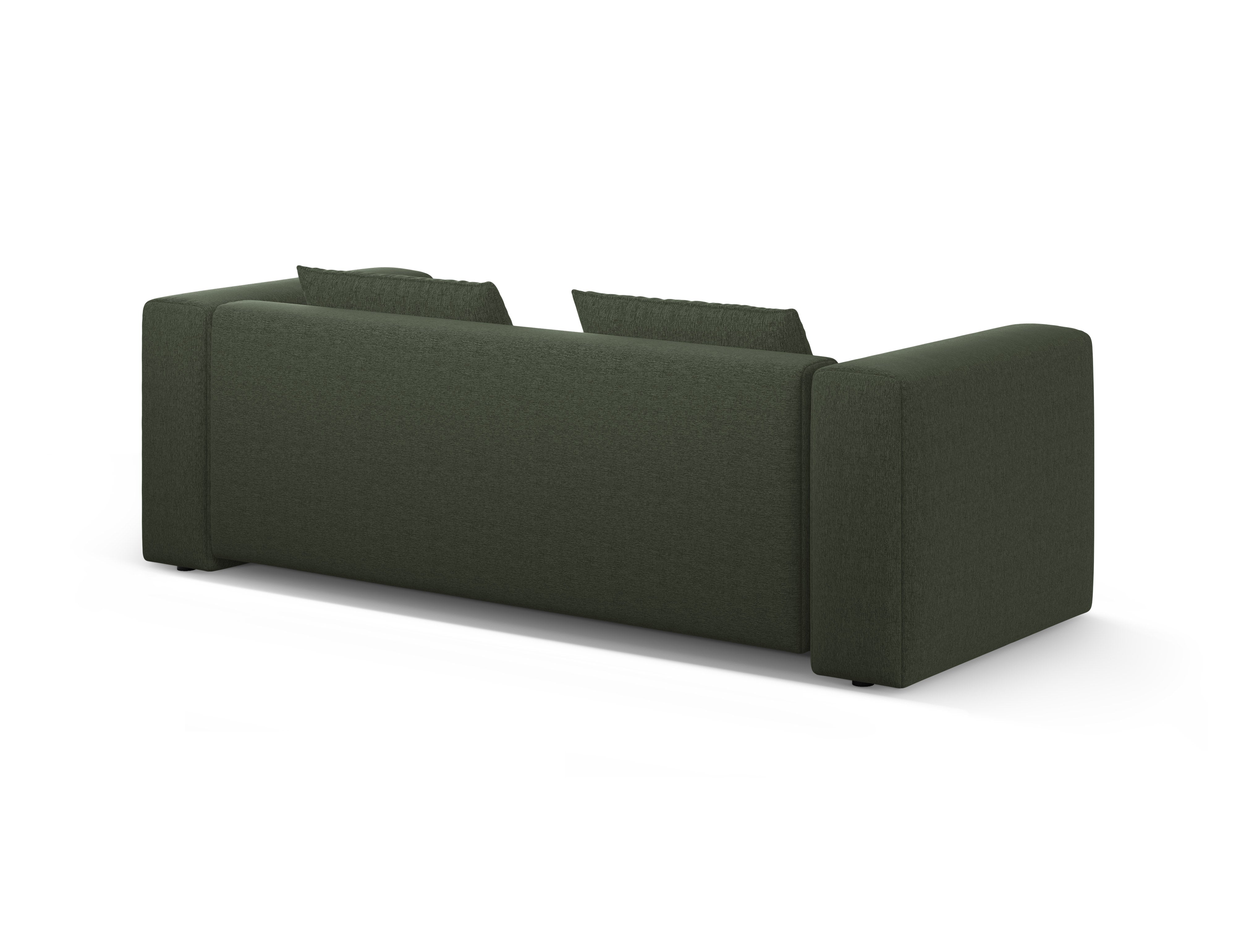 Sofa 3-osobowa z funkcją spania VERONA oliwkowy – Cosmopolitan Design