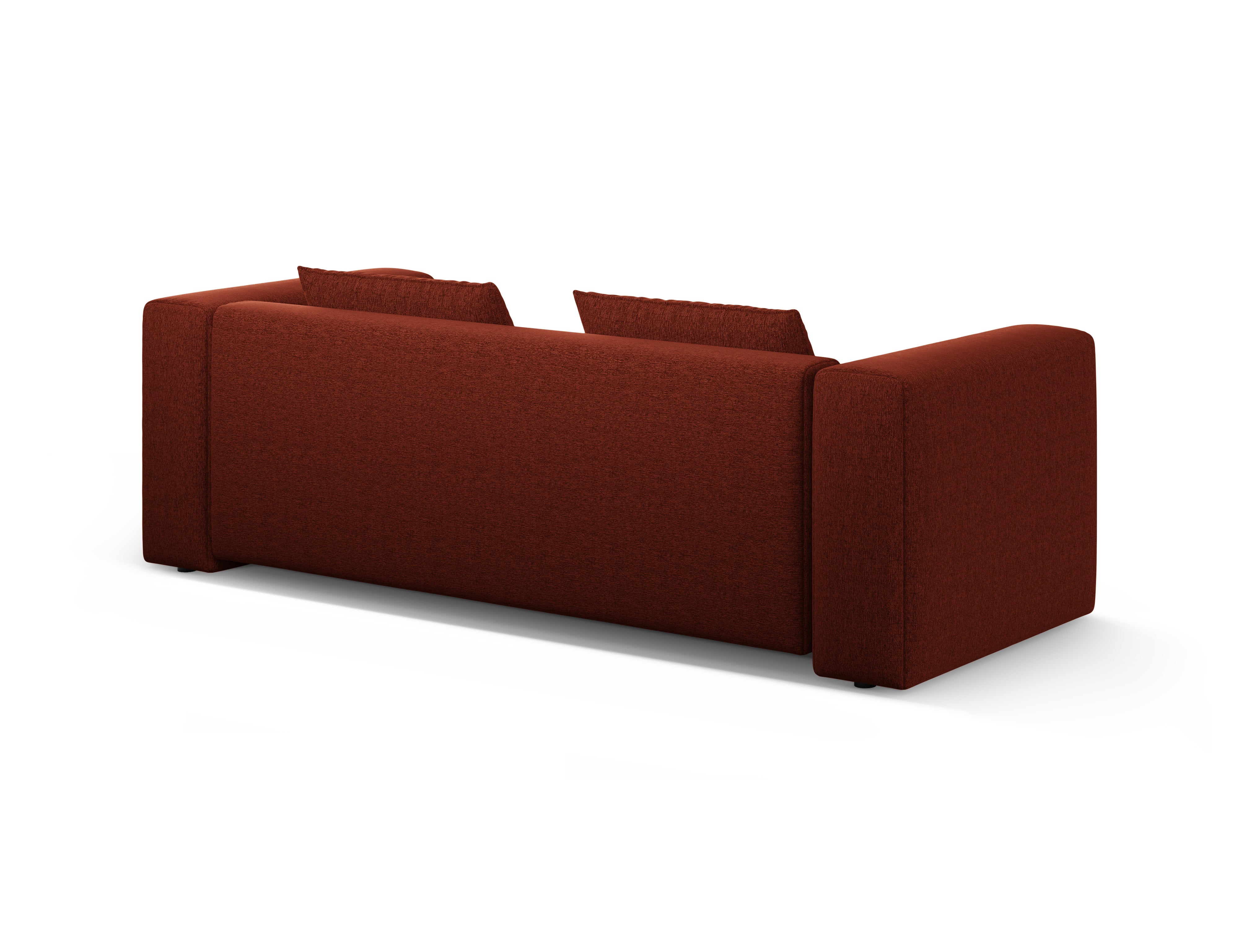 Sofa 3-osobowa z funkcją spania VERONA koralowy – Cosmopolitan Design