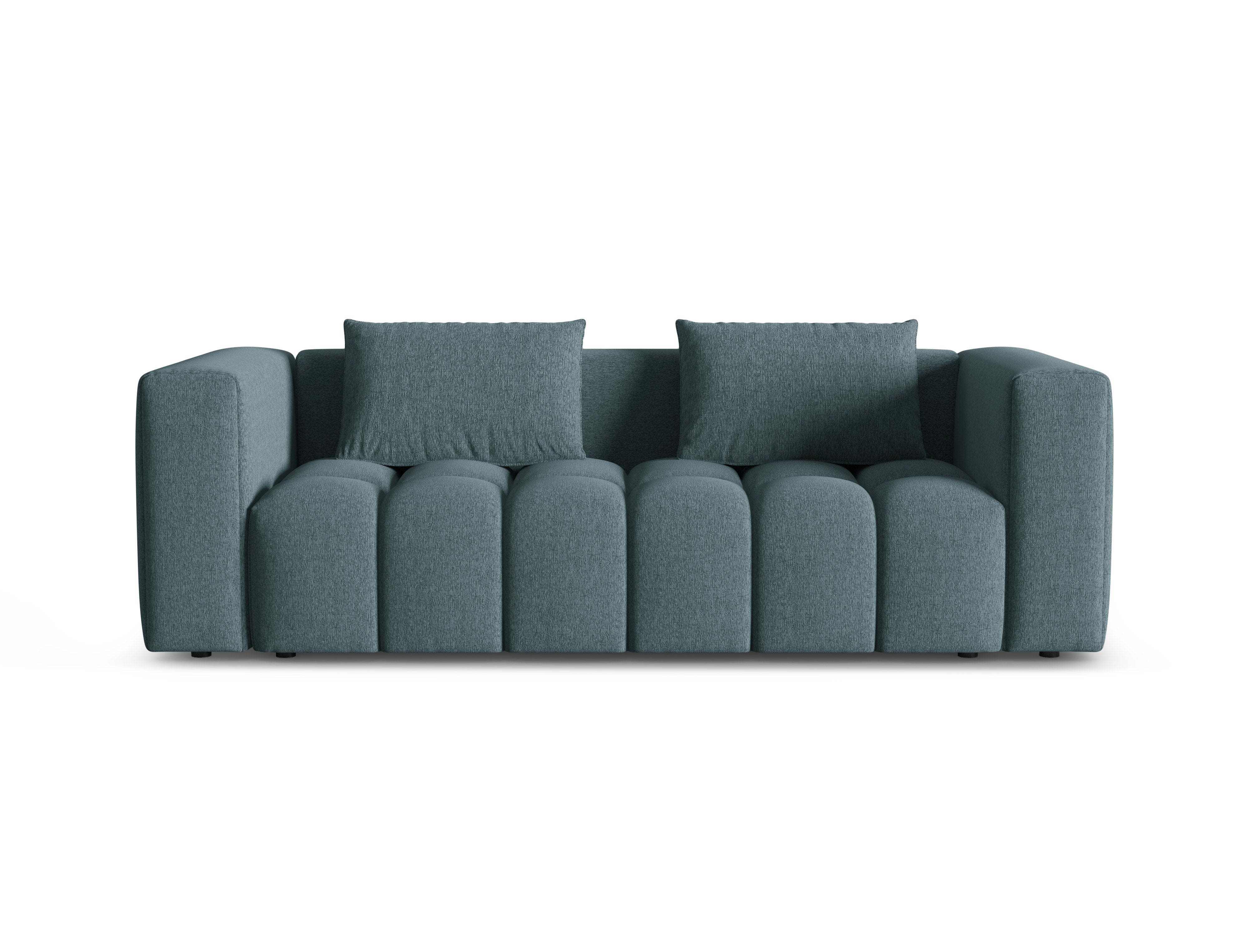 Sofa 3-osobowa z funkcją spania VERONA jasny niebieski – Cosmopolitan Design