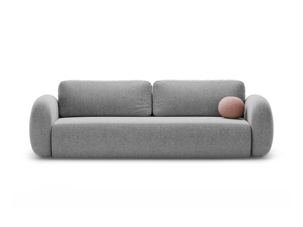 Sofa met slaapfunctie 3-zits TONALE grijs