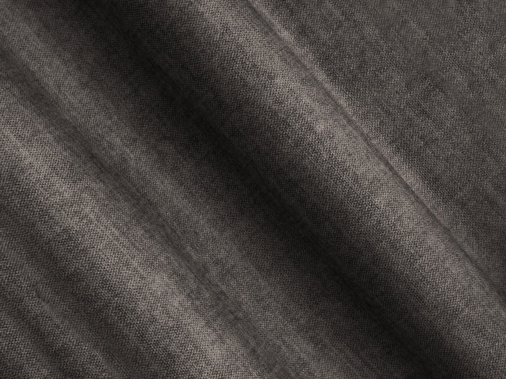 Sofa 3-zits fluwelen KOGE donkergrijs