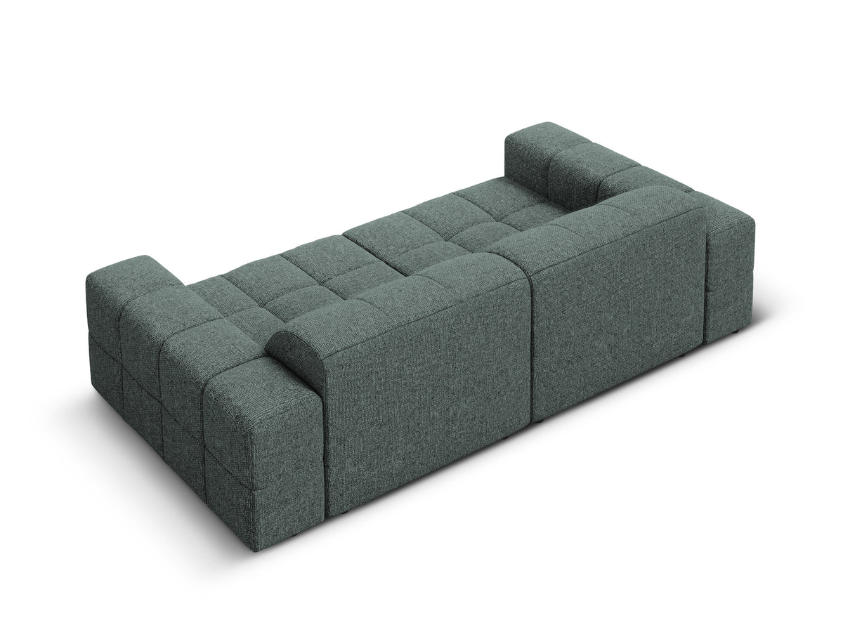 Sofa 3-osobowa CHICAGO petrol szenil z podłokietnikami