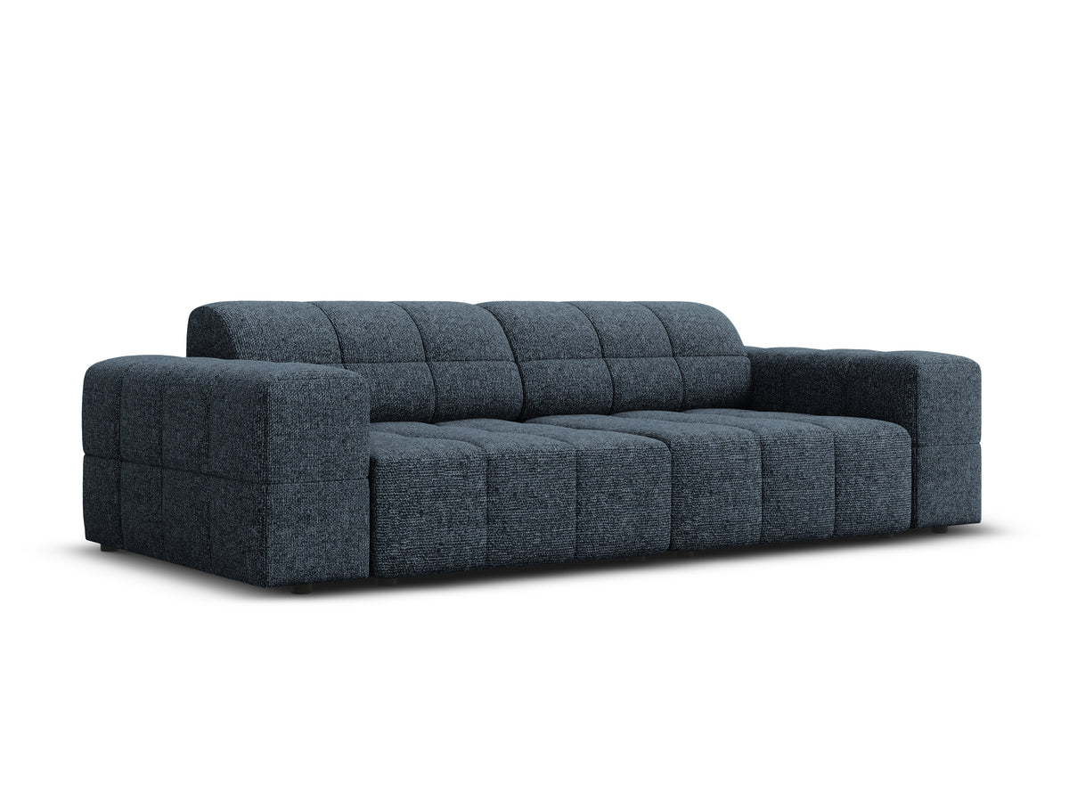 Kanapa 3-osobowa CHICAGO niebieski szenil – Cosmopolitan Design