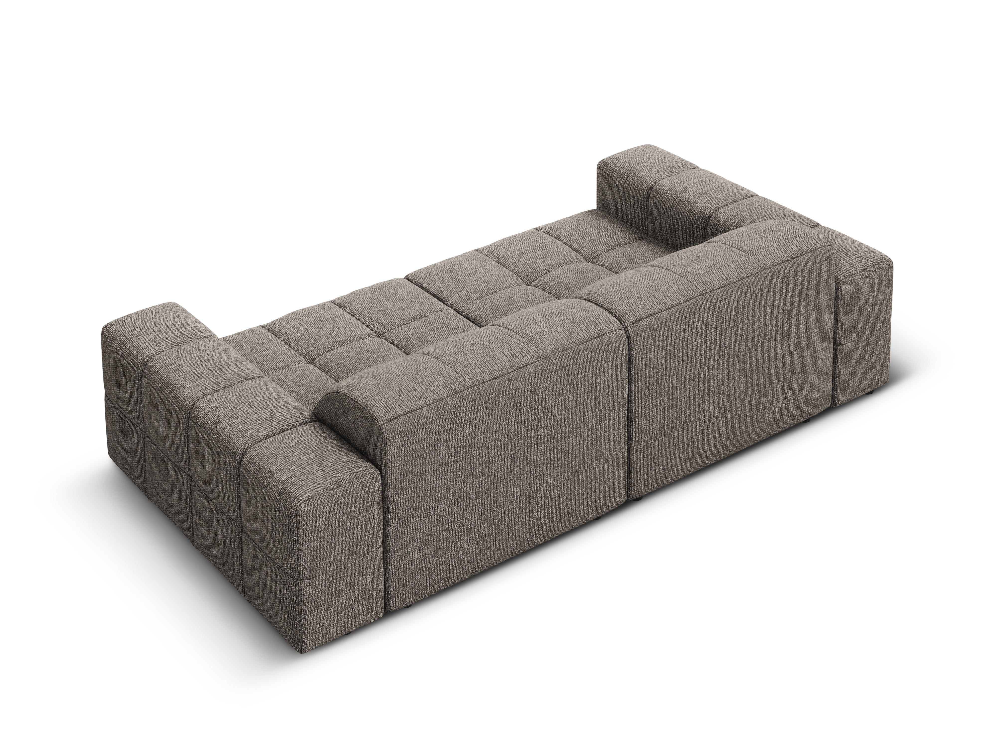 Sofa 3-osobowa CHICAGO szary szenil z podłokietnikami