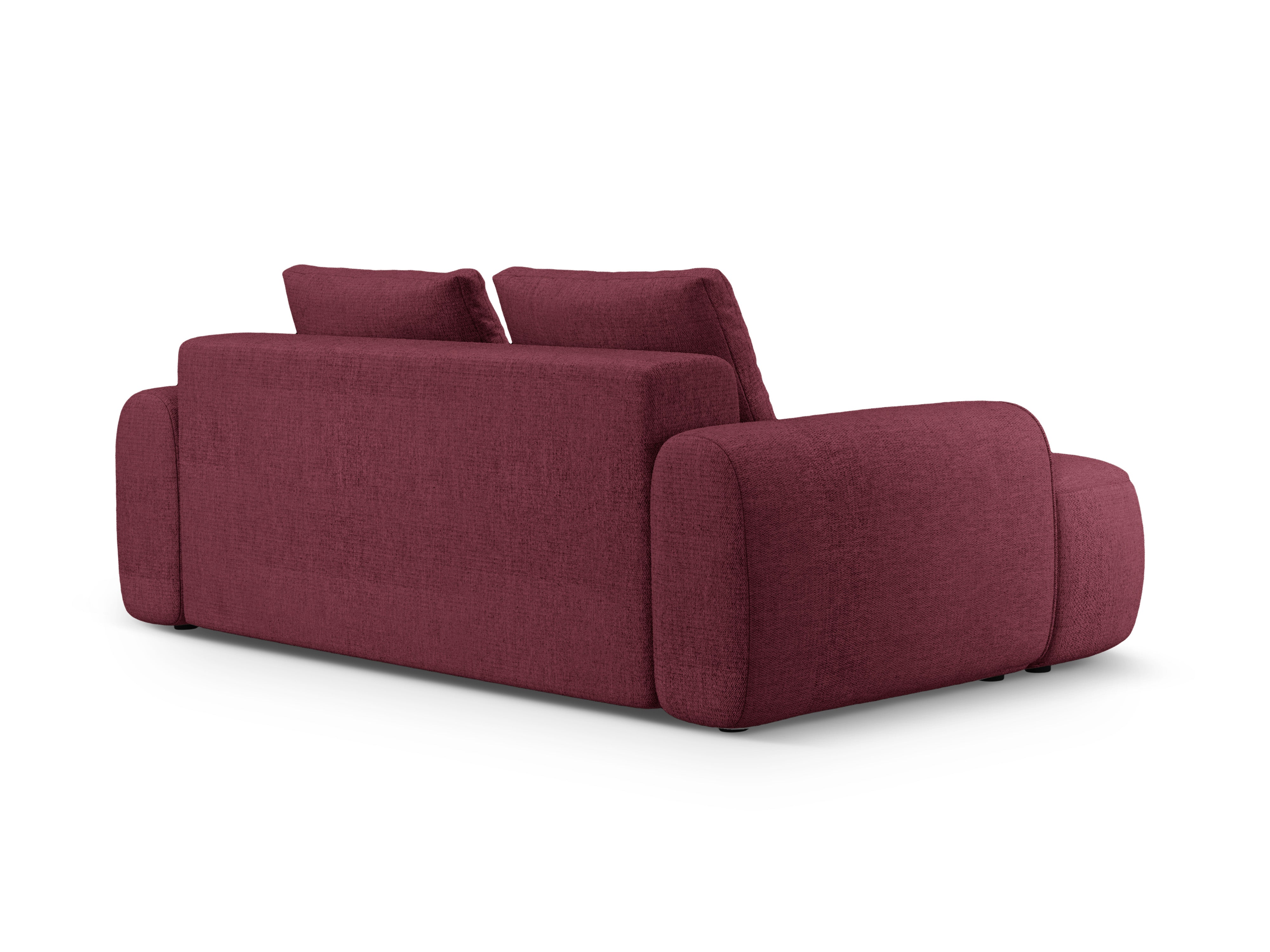 3-seater sofa LINZ burgundy
