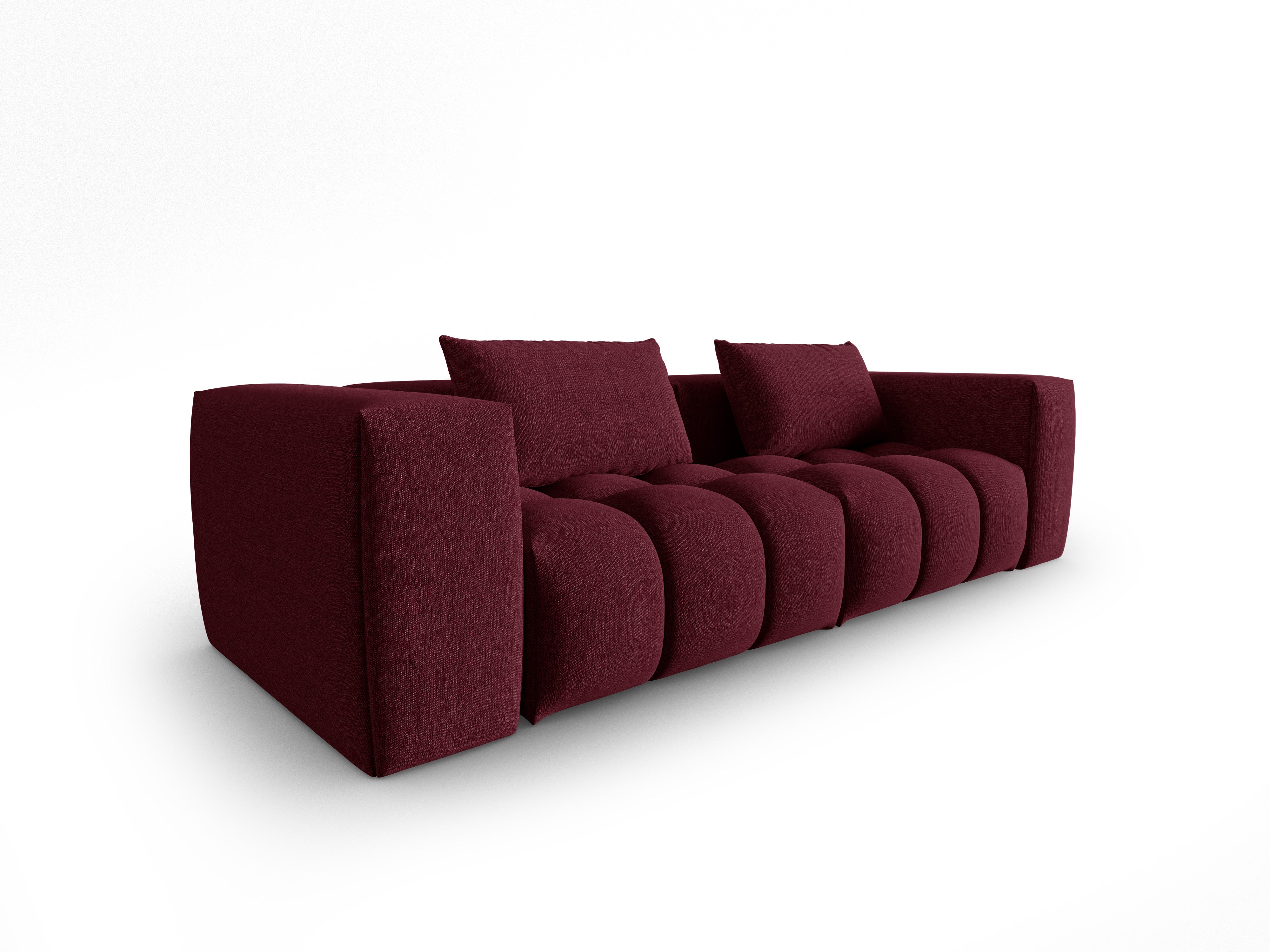 Sofa 3-zits VERONA bordeaux