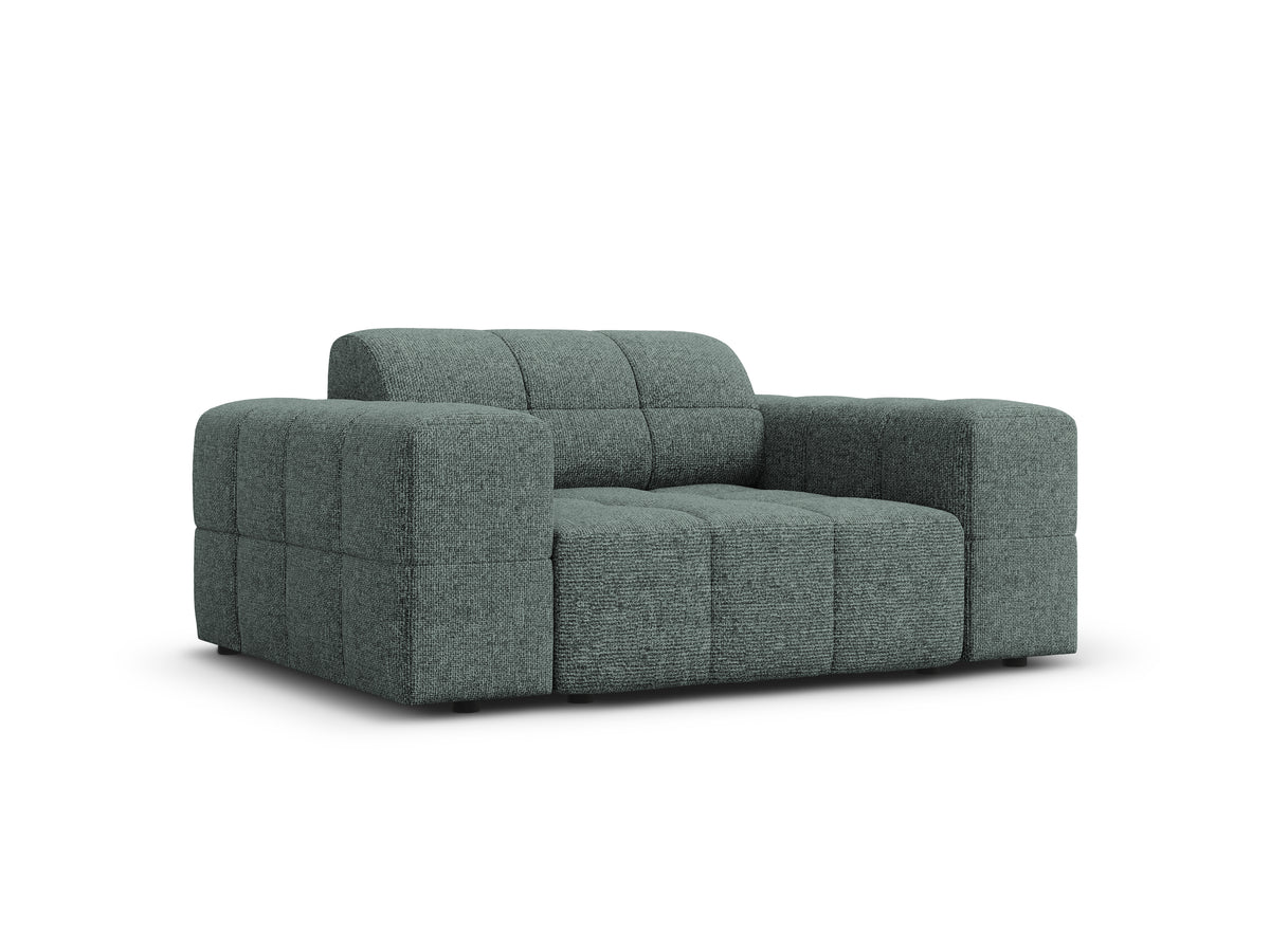 Fotel CHICAGO petrol szenil do salonu – Cosmopolitan Design