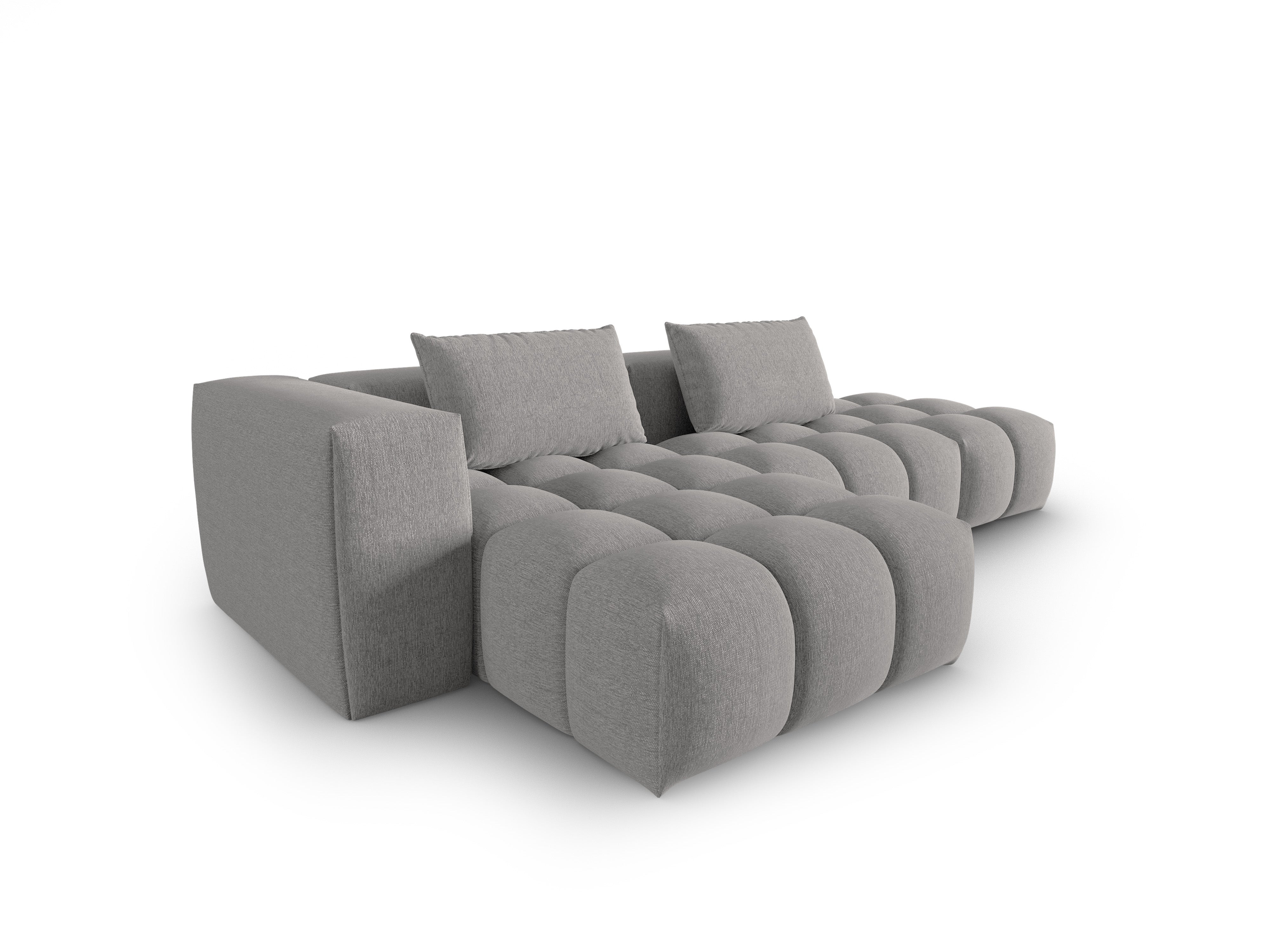Ecksofa für 4 Personen linksseitig offen VERONA warmgrau