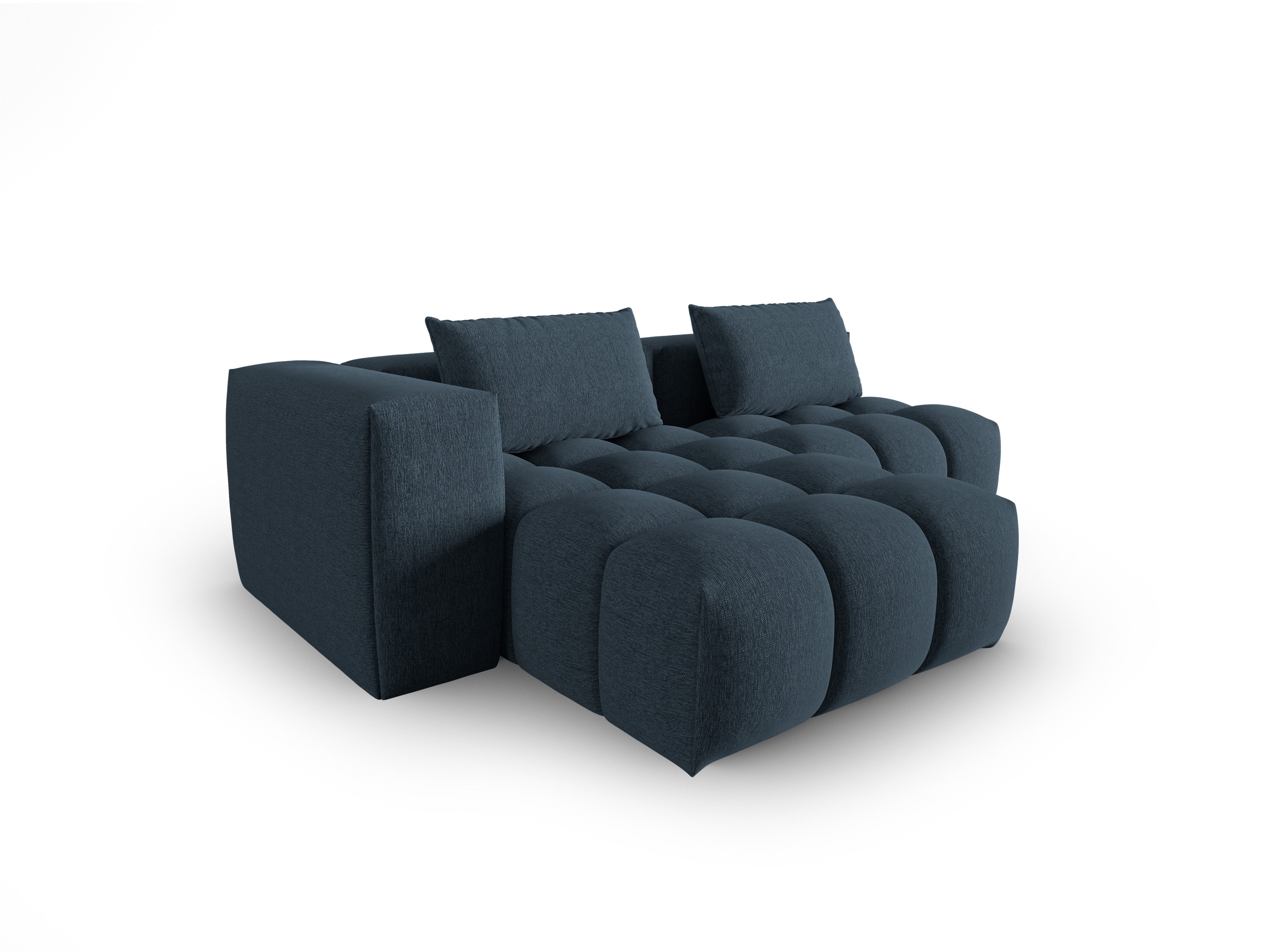 Ecksofa 3-Sitzer linksseitig offen VERONA dunkelblau