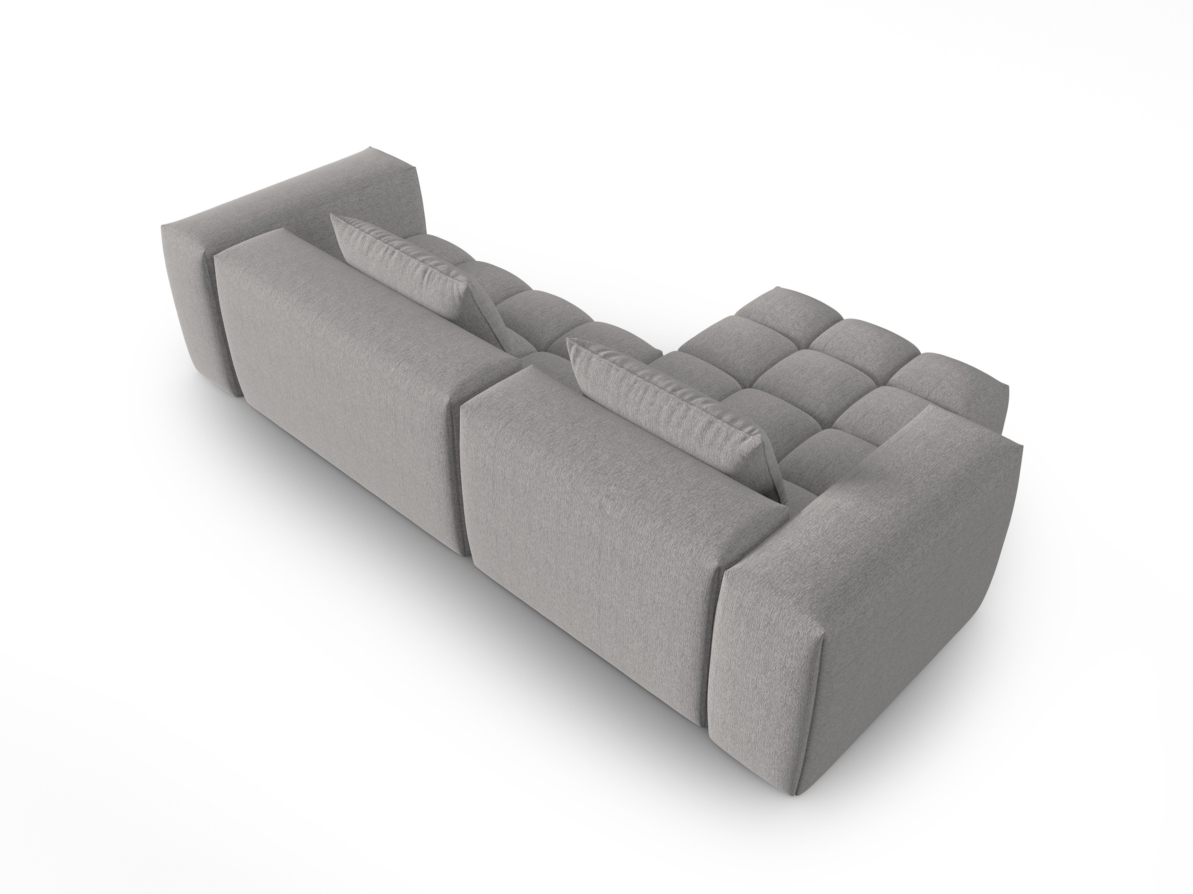 Narożnik 3-osobowy lewostronny VERONA ciepły szary – Cosmopolitan Design