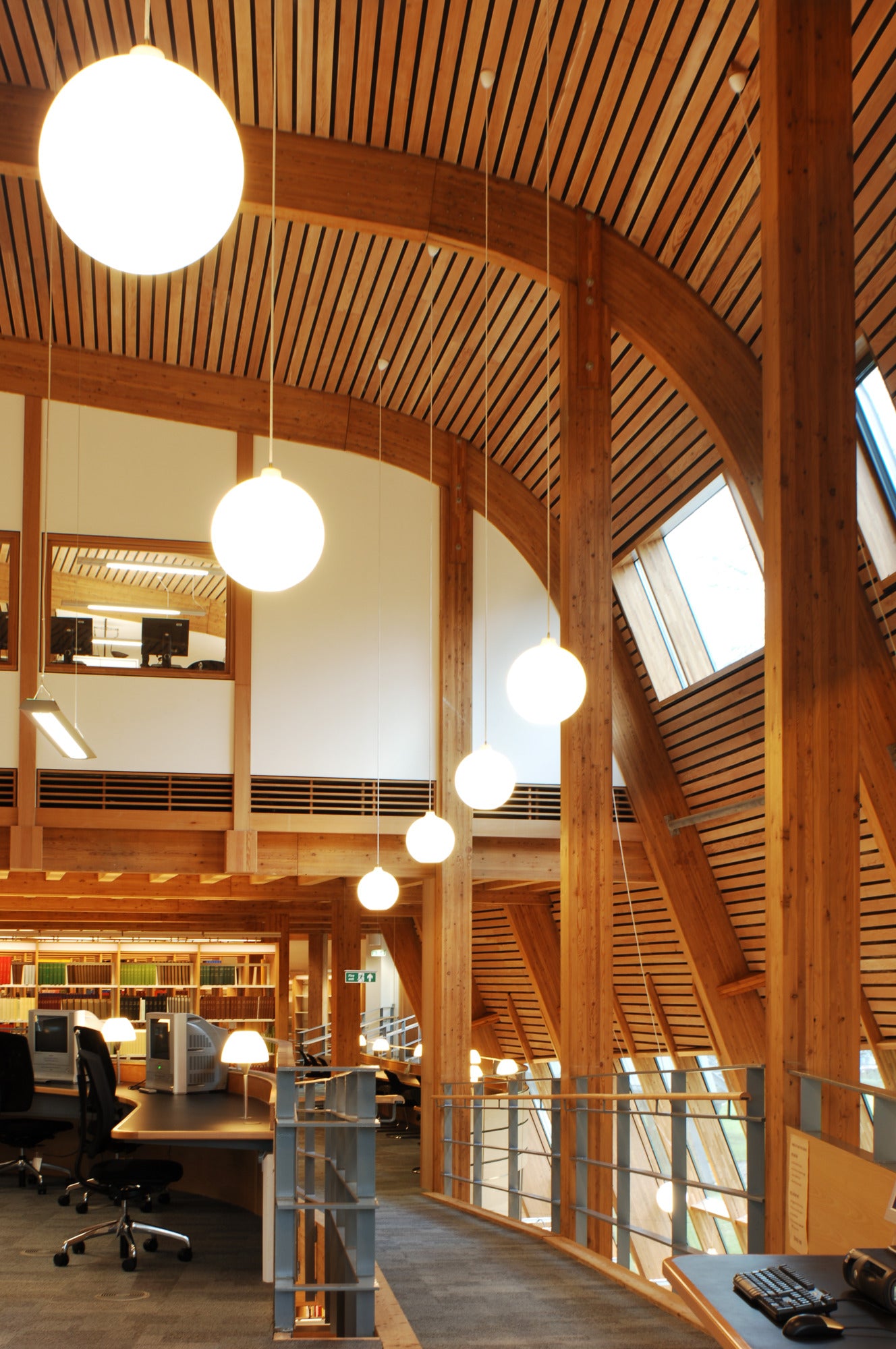 Hanglamp WOHLERT wit glas