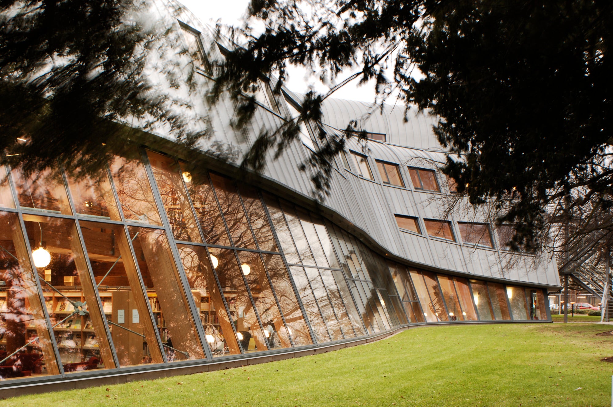 Hanglamp WOHLERT wit glas