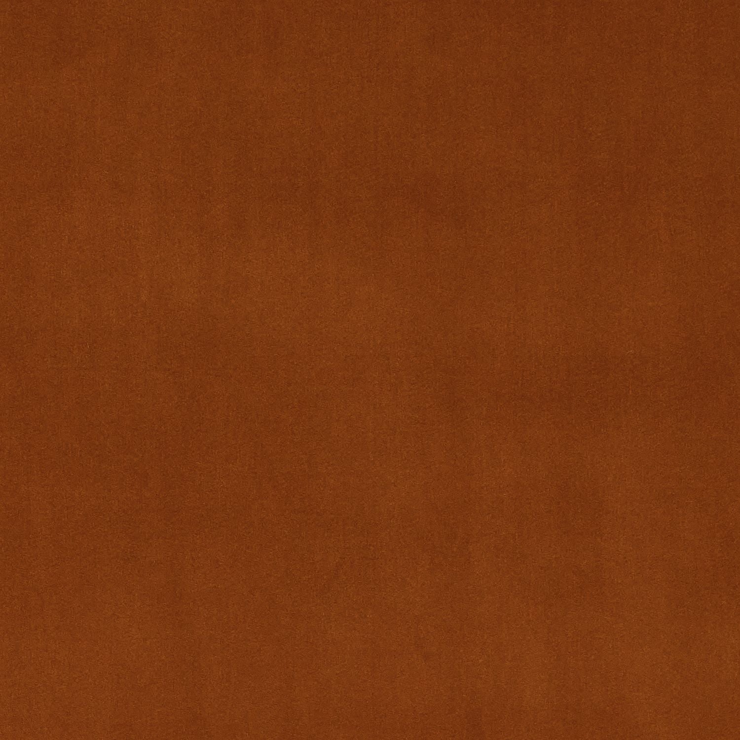 Smooth Velvet Textile Wallpaper HESTIA - TERRE DE SIENNE Terracotta with Bronze