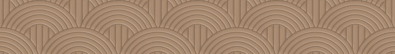 Tapeta tekstylna strukturalna z geometrycznym wzorem łuków VOLUTIS - BEIGE POUDRÉ pudrowy beż