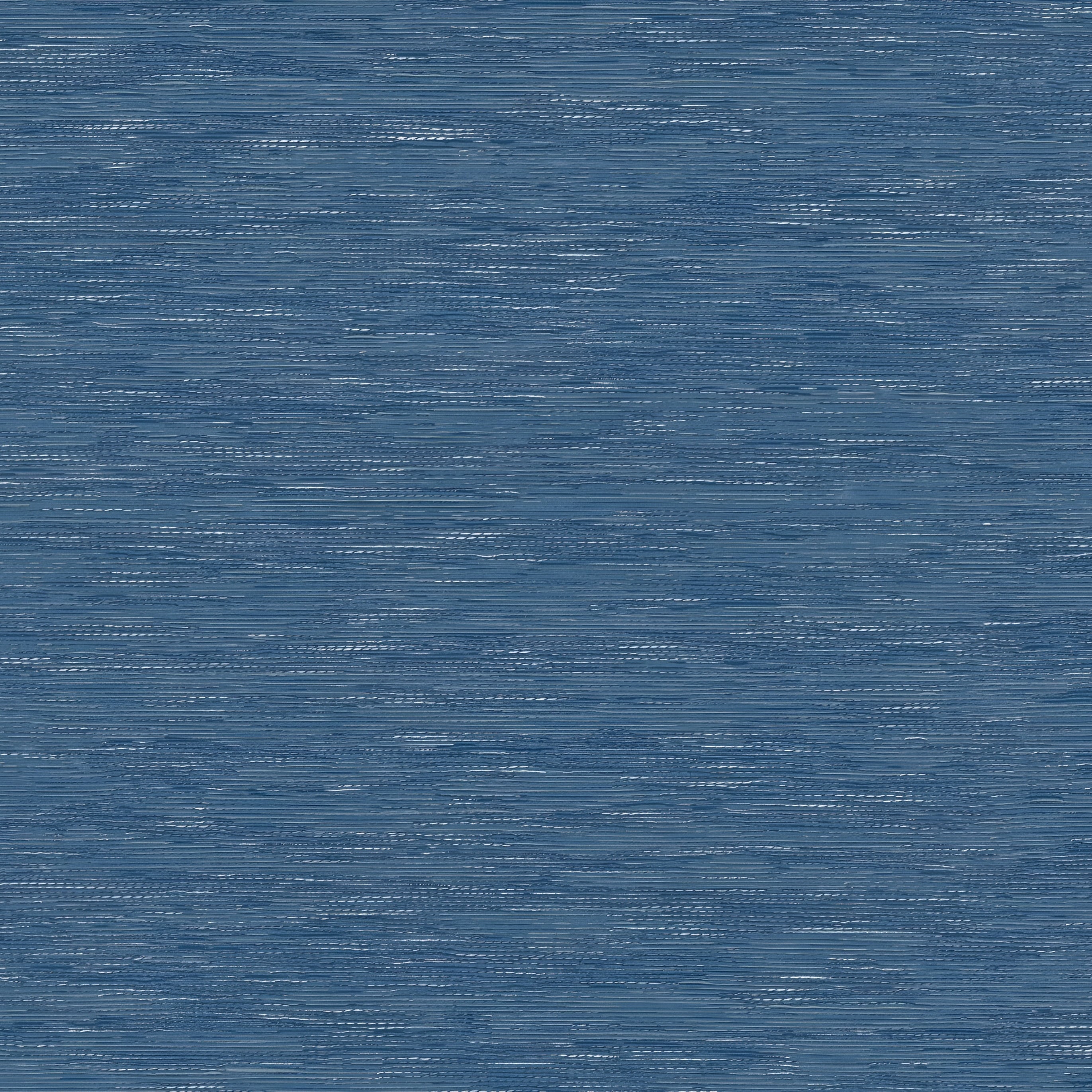 Strukturierte Tapete, die Jacquard-Stoff imitiert TATAMI - BLEU ÉLECTRIQUE dunkelblau