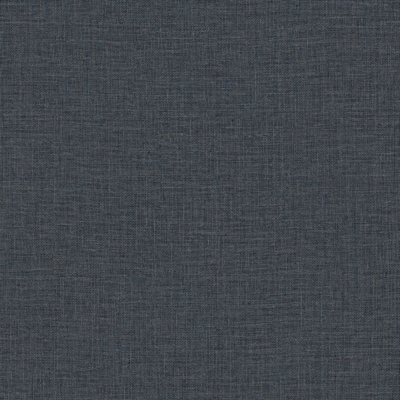 Structural wallpaper resembling canvas LIENZO - MARINE navy blue