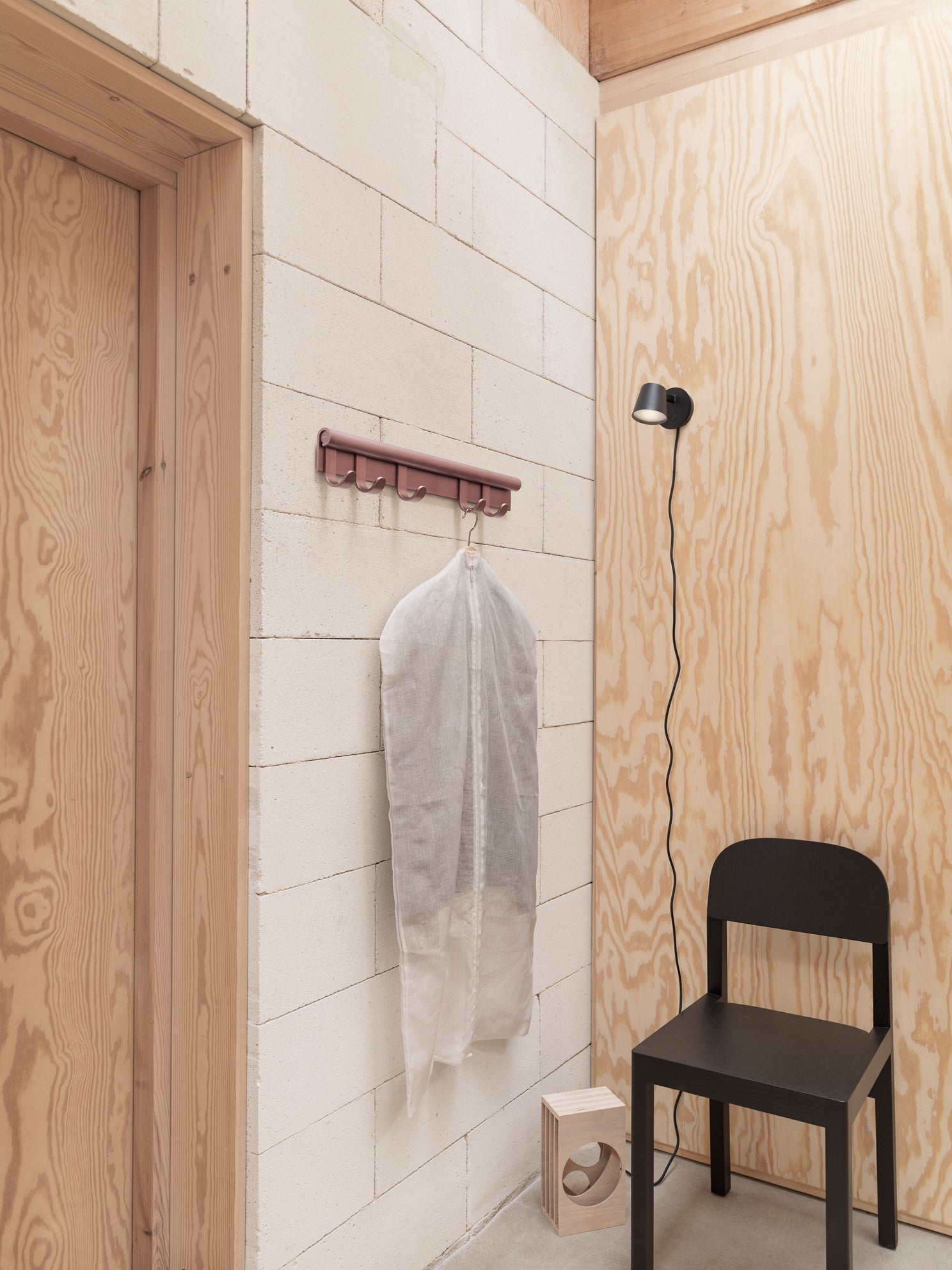 Verstelbare wandlamp TIP baksteen
