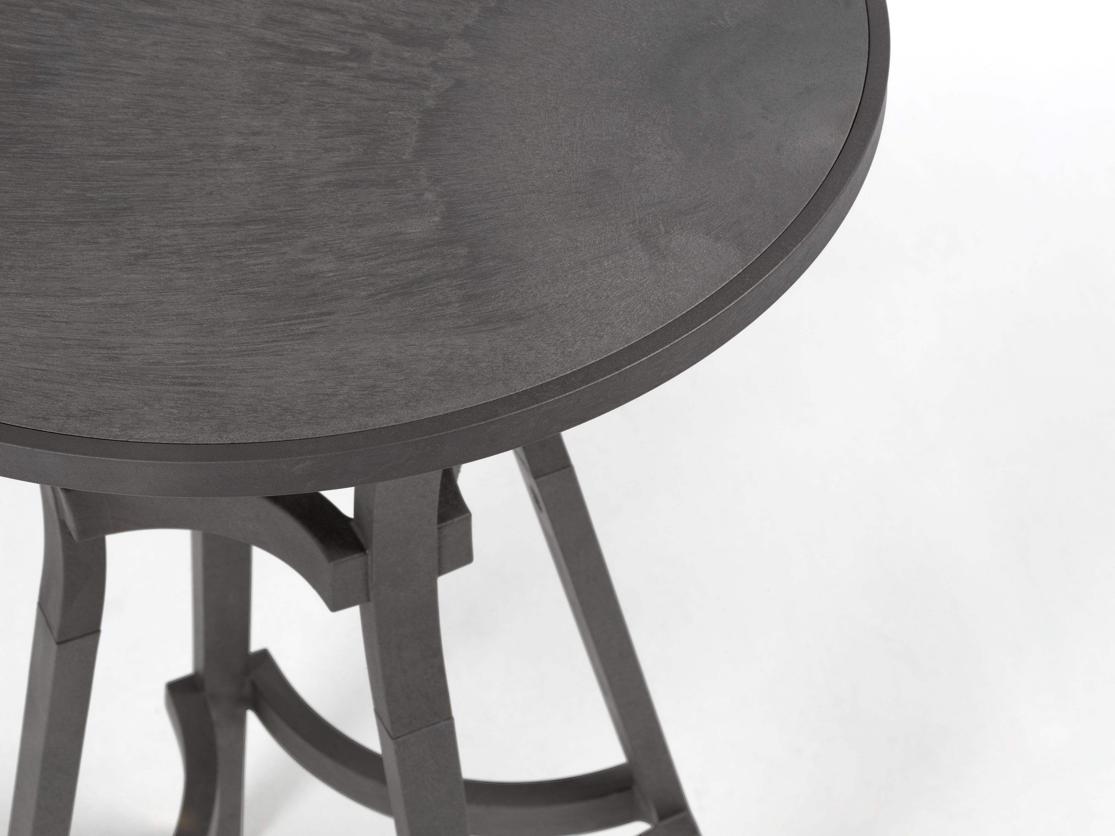 Ronde buiten tafel COMBO grafiet