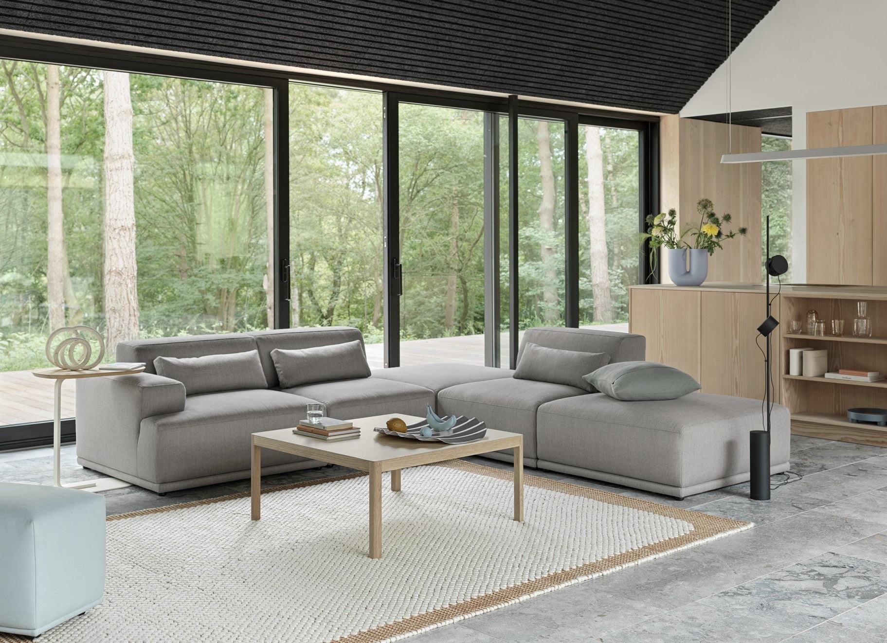 TAPijt PEBBLE oranje met beige