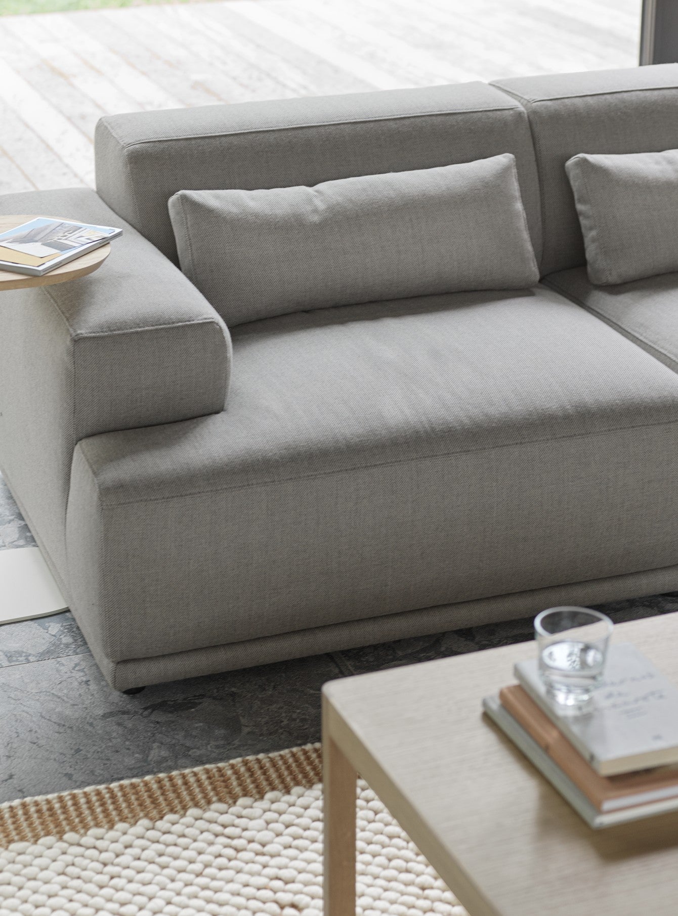 TAPijt PEBBLE oranje met beige