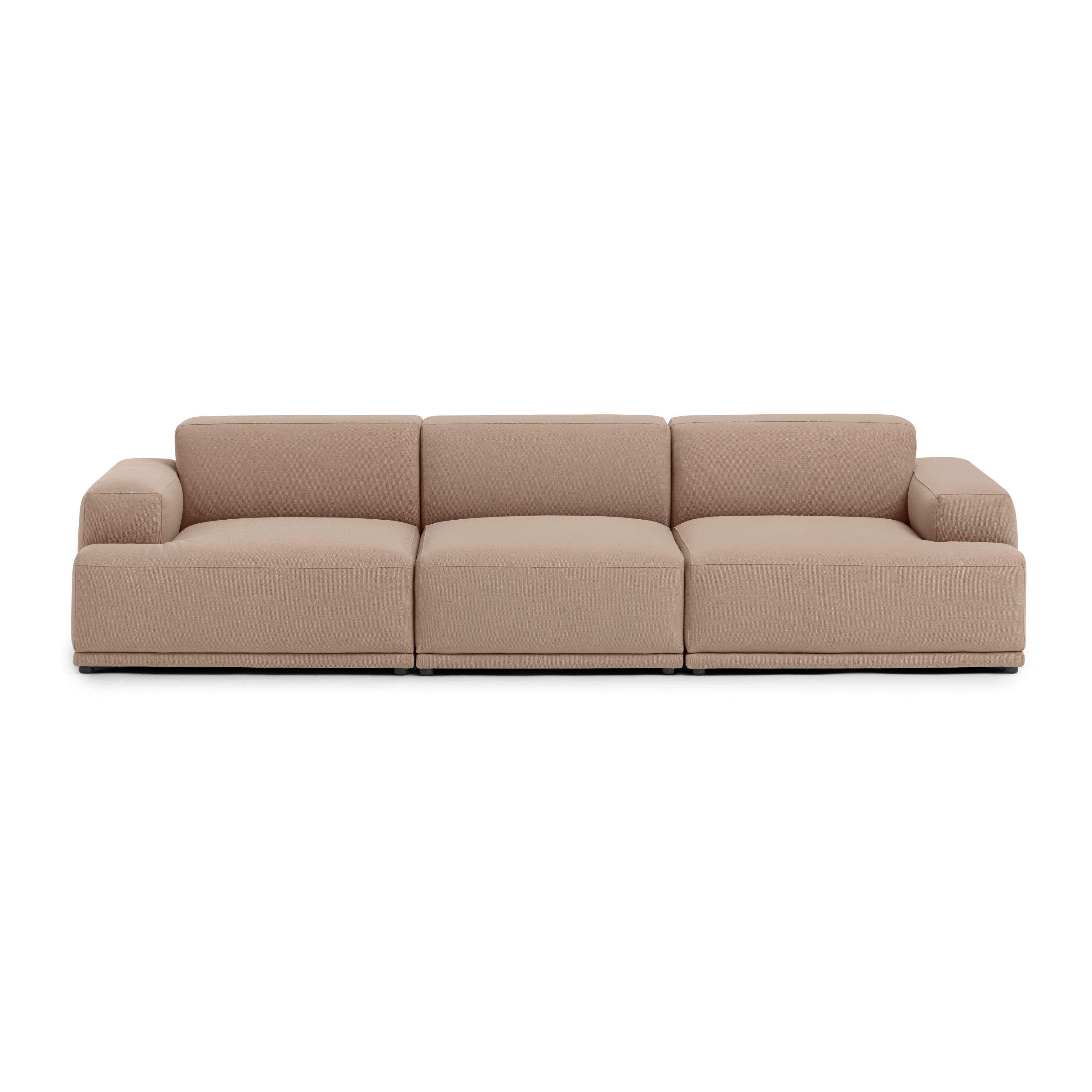 Sofa 3-zits CONNECT SOFT gestoffeerd