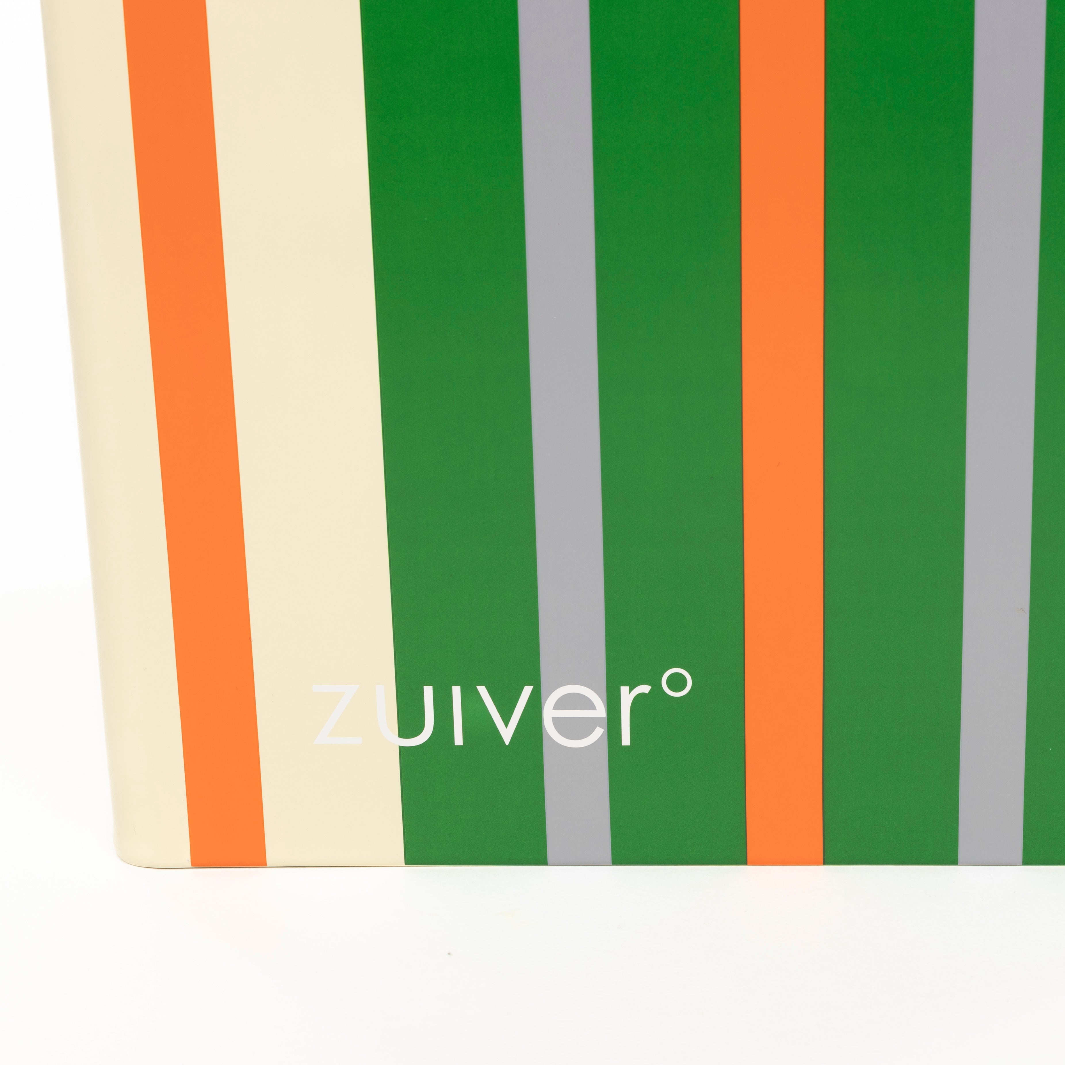 Tragbarer Kühlschrank BE WINE zitronengelb mit grün und orange