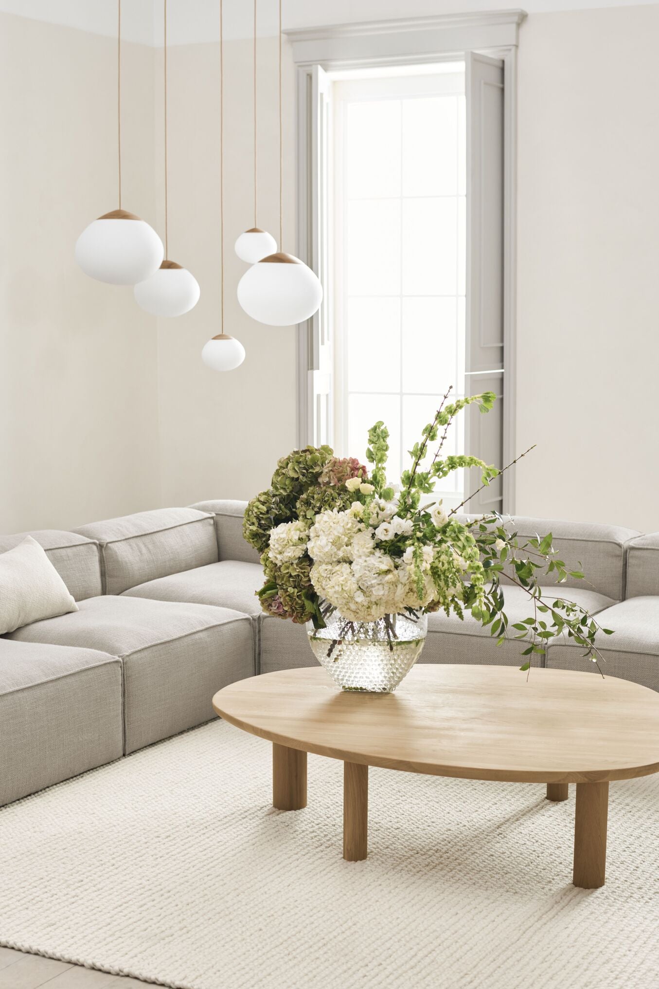 Brame vase dark glass