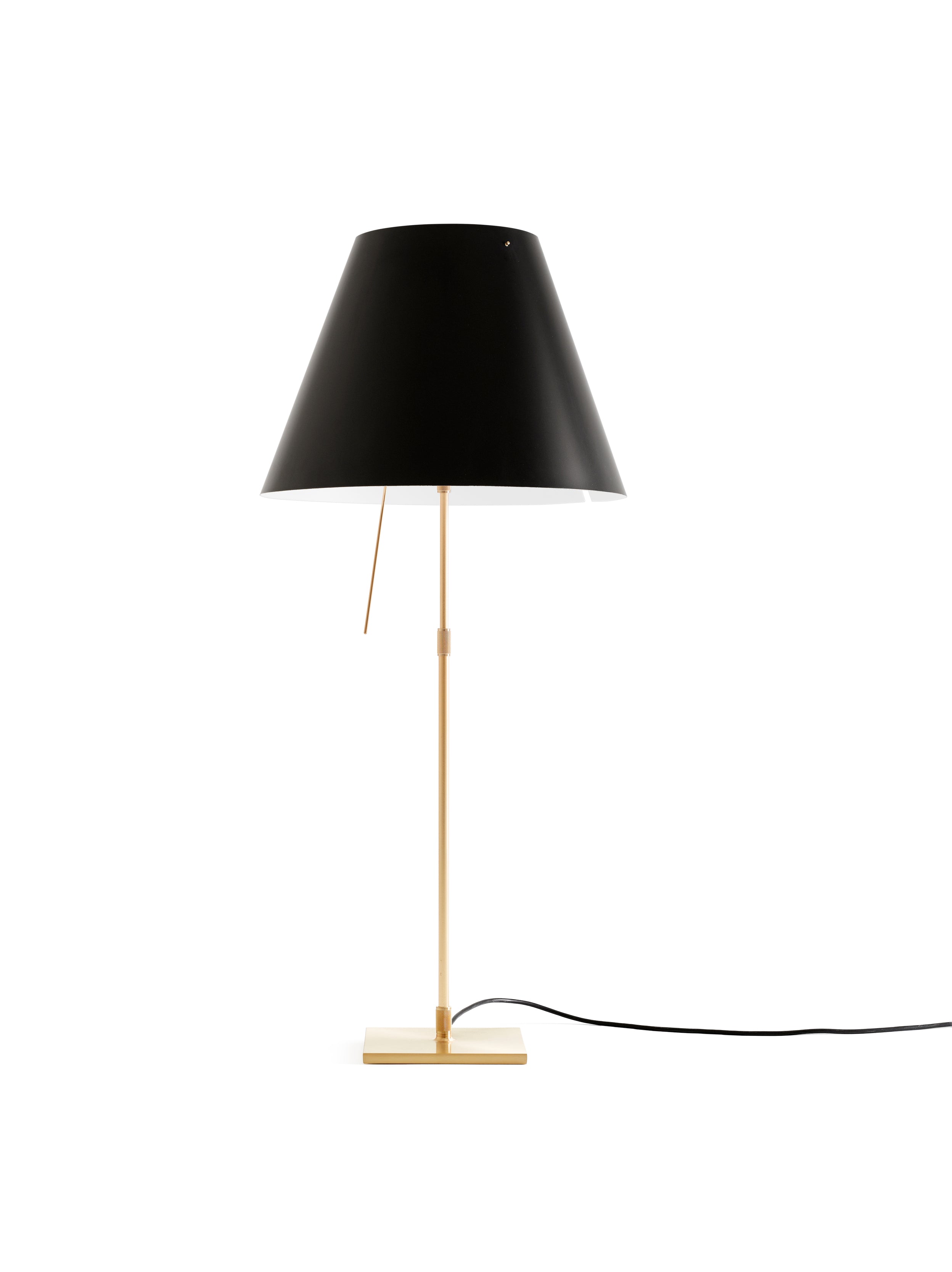 Costanza black table lamp