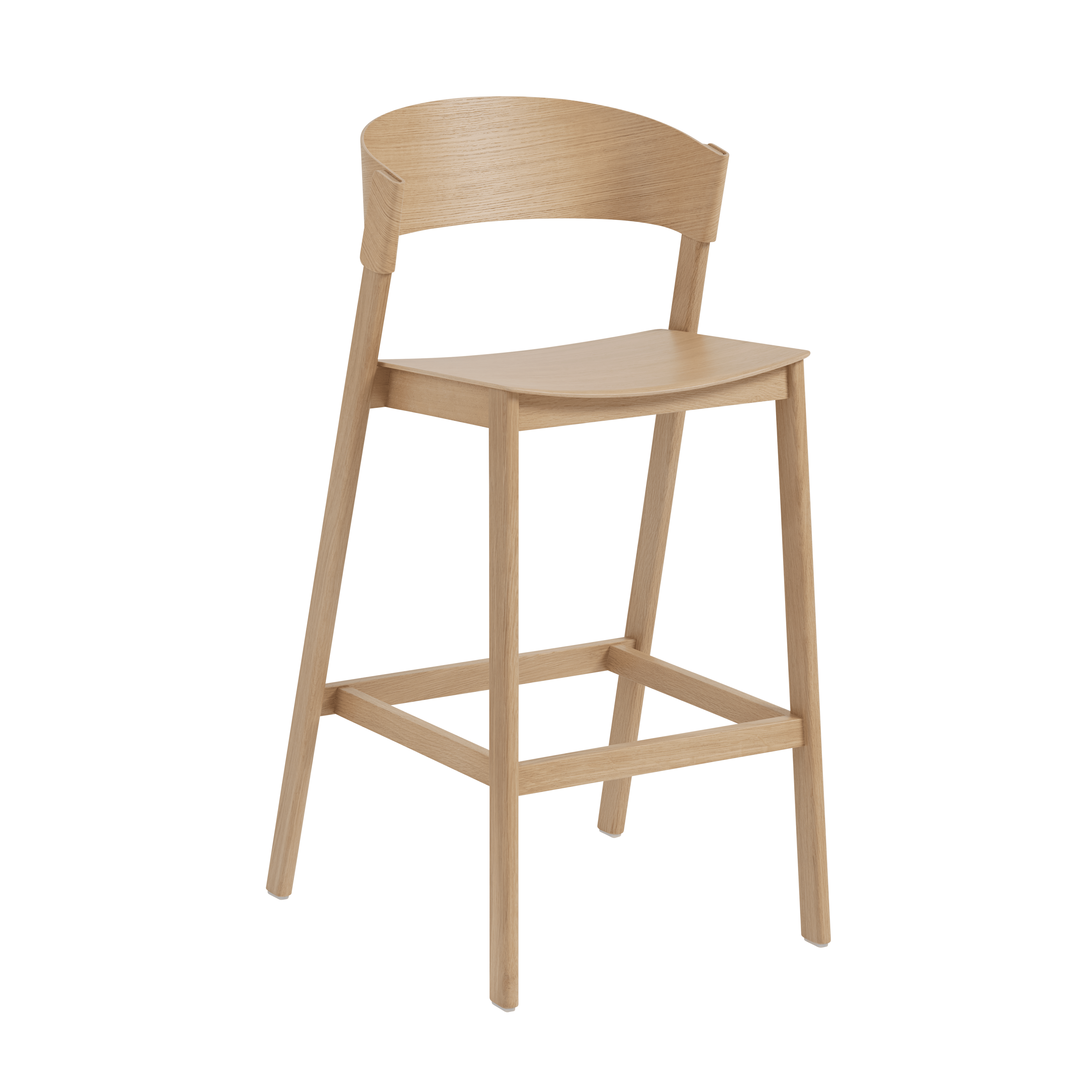 COVER Bar Stool in Oak Veneer