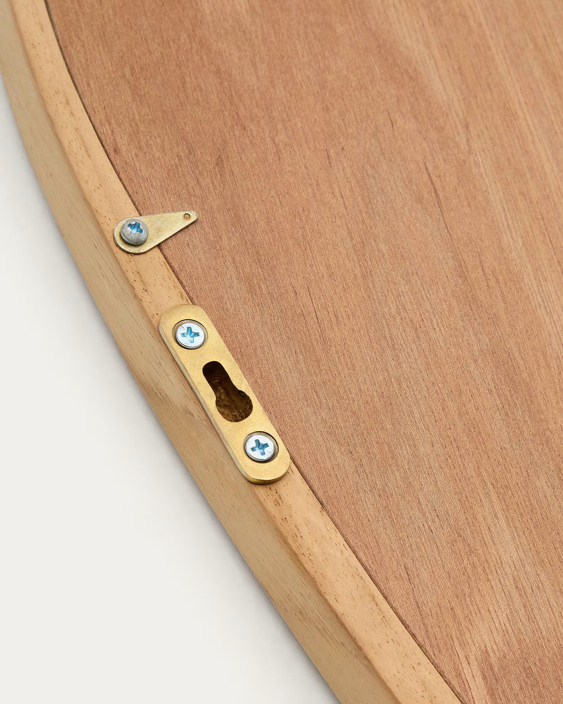 ALURA mirror teak wood