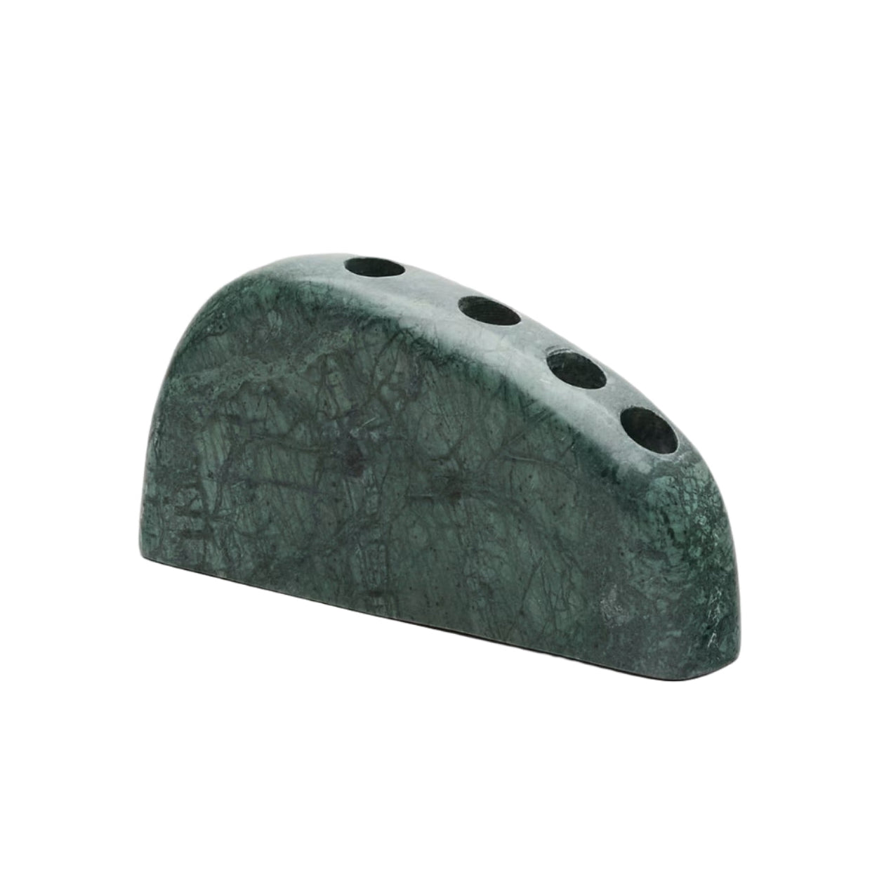 Kerzenhalter SIGNE grüner Marmor