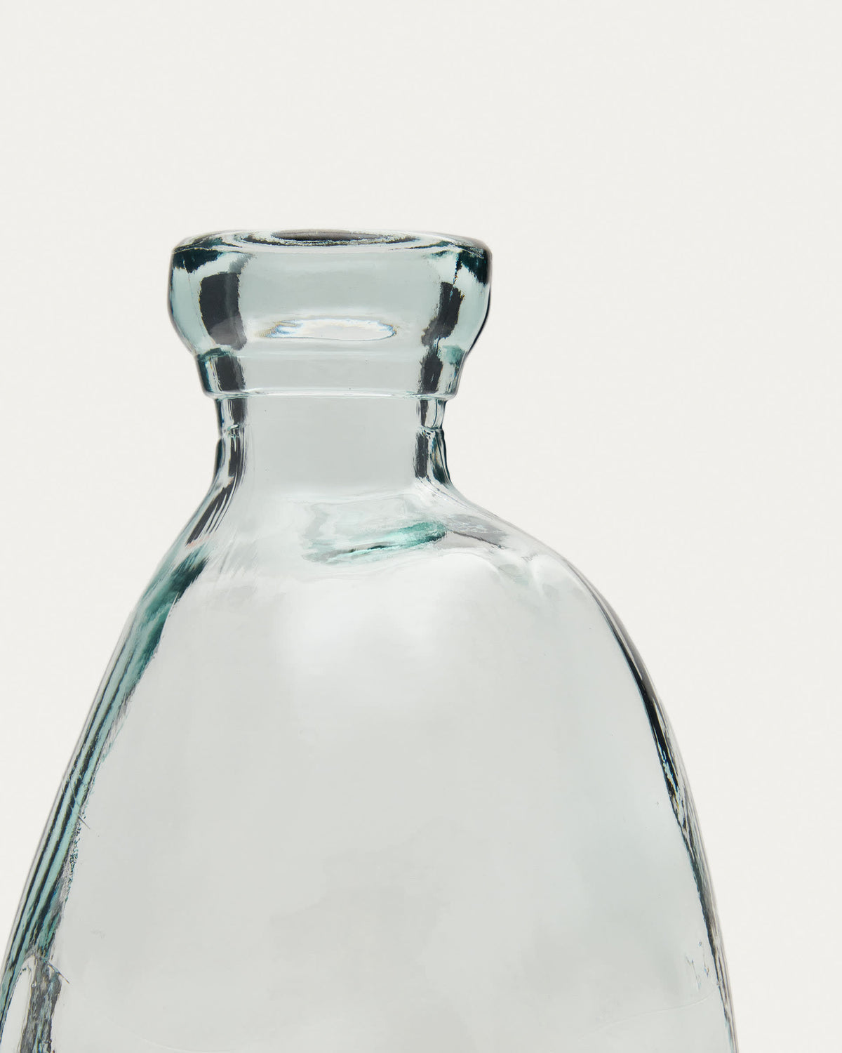 Wazon BRENNA transparentne szkło z recyklingu – ujęcie 4