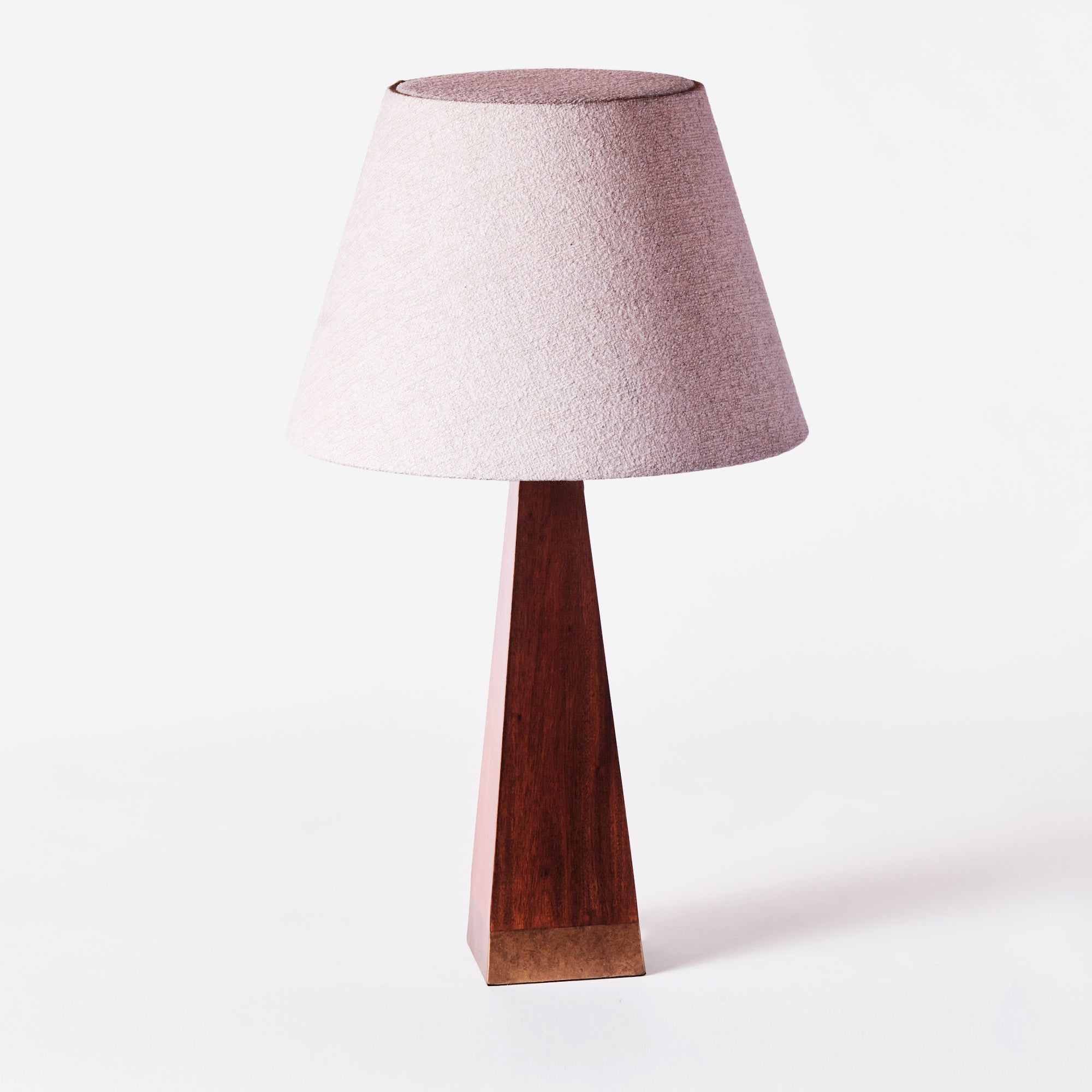 PYRAMID Ash Veneer Table Lamp
