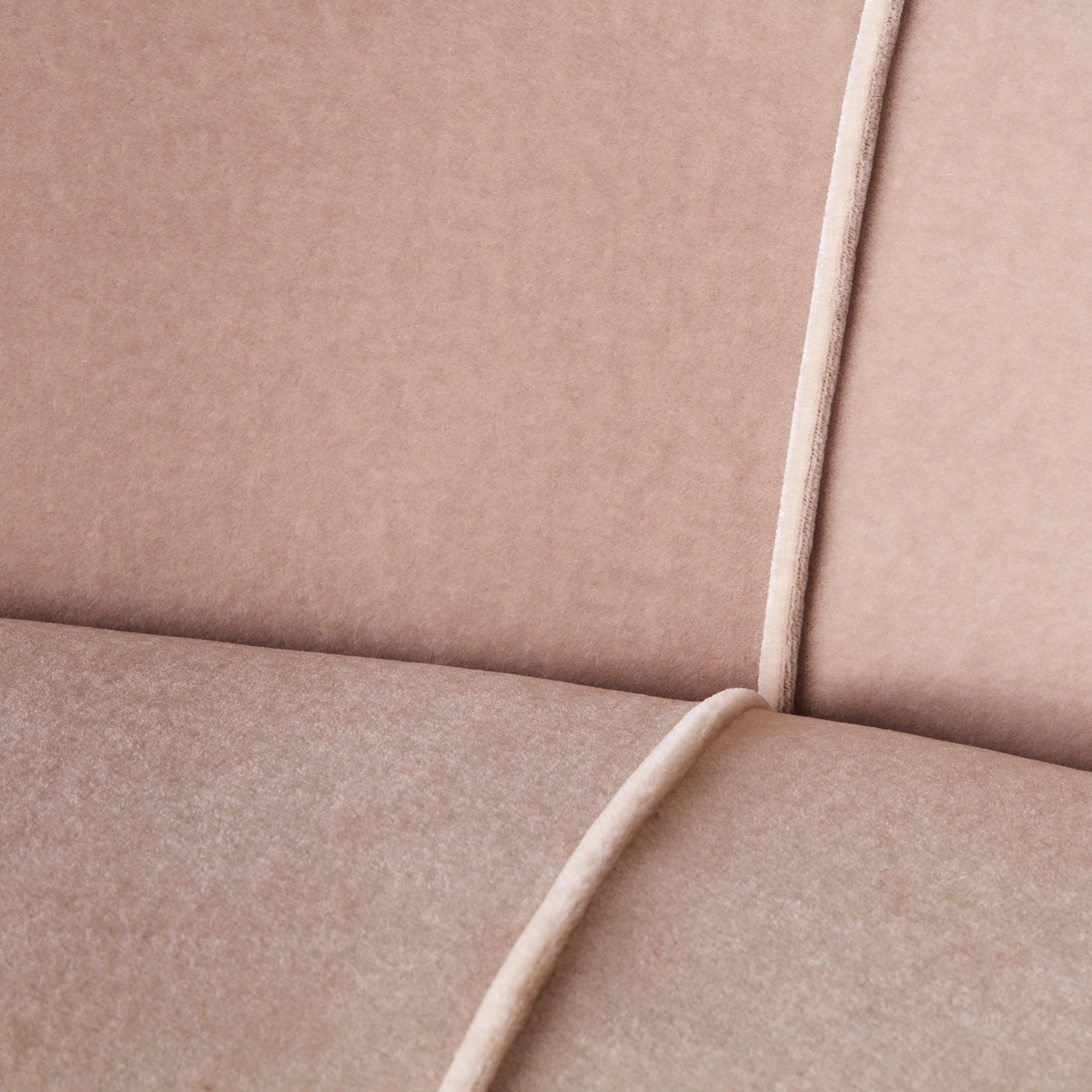 Sofa PARIS beige Samt