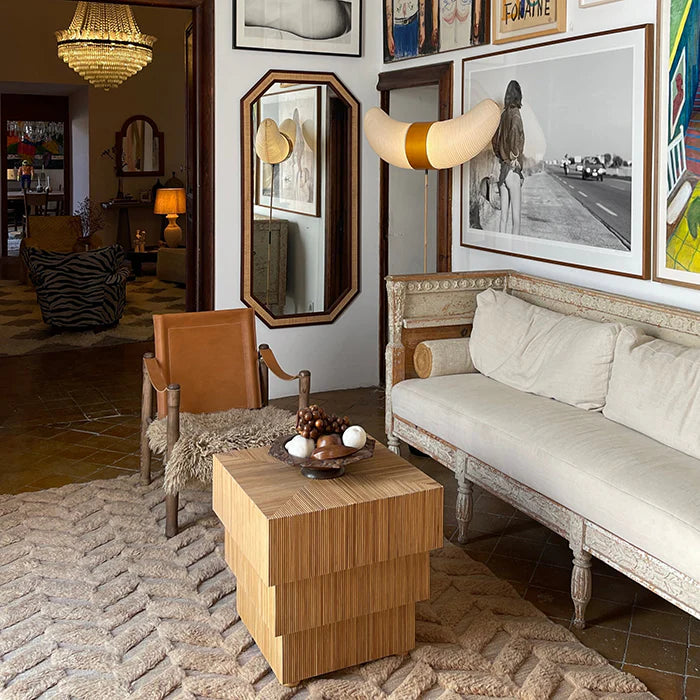 Stolik boczny MIKADO rattan