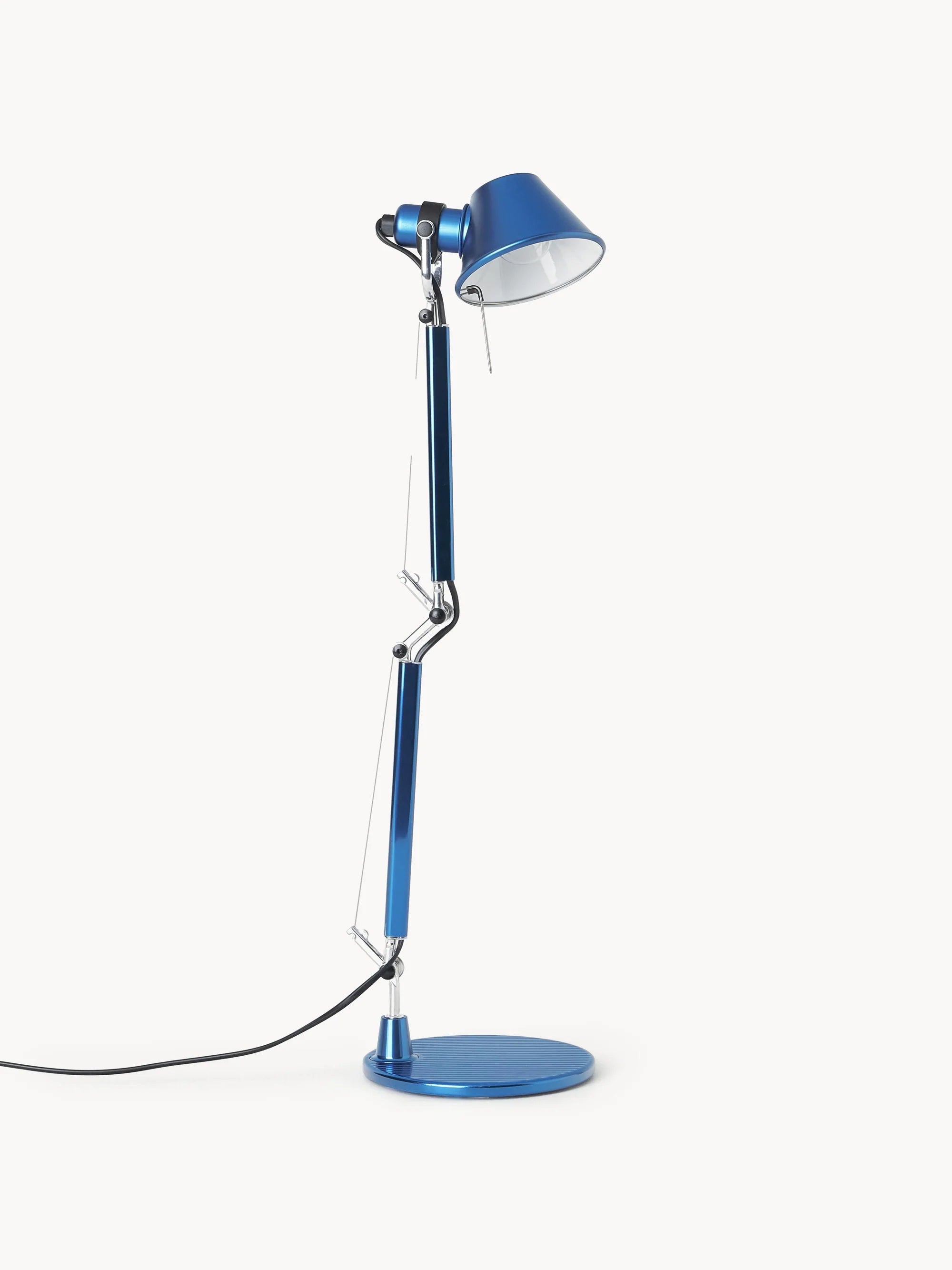 Schreibtischlampe verstellbar TOLOMEO MICRO mattblau