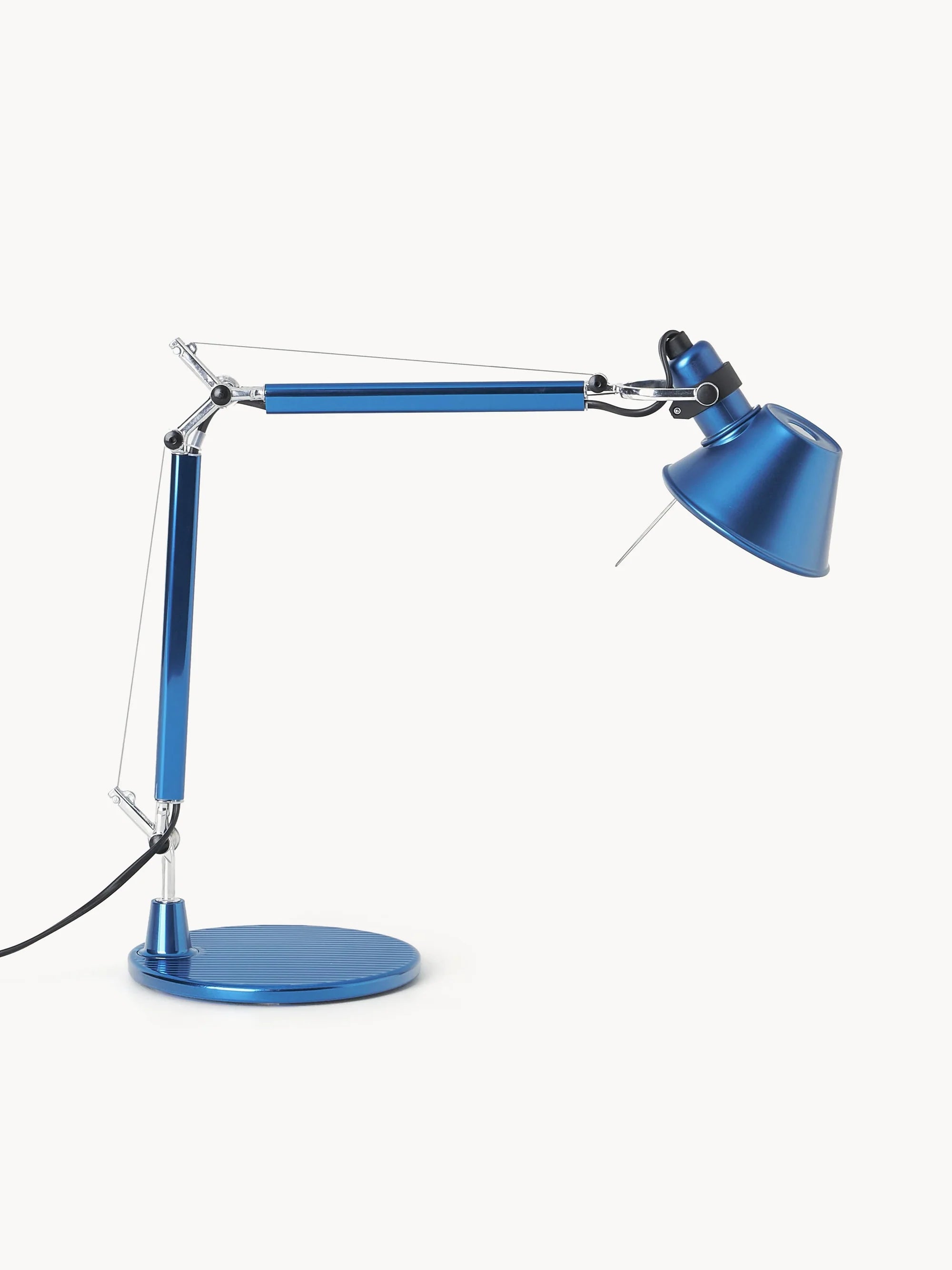 Schreibtischlampe verstellbar TOLOMEO MICRO mattblau