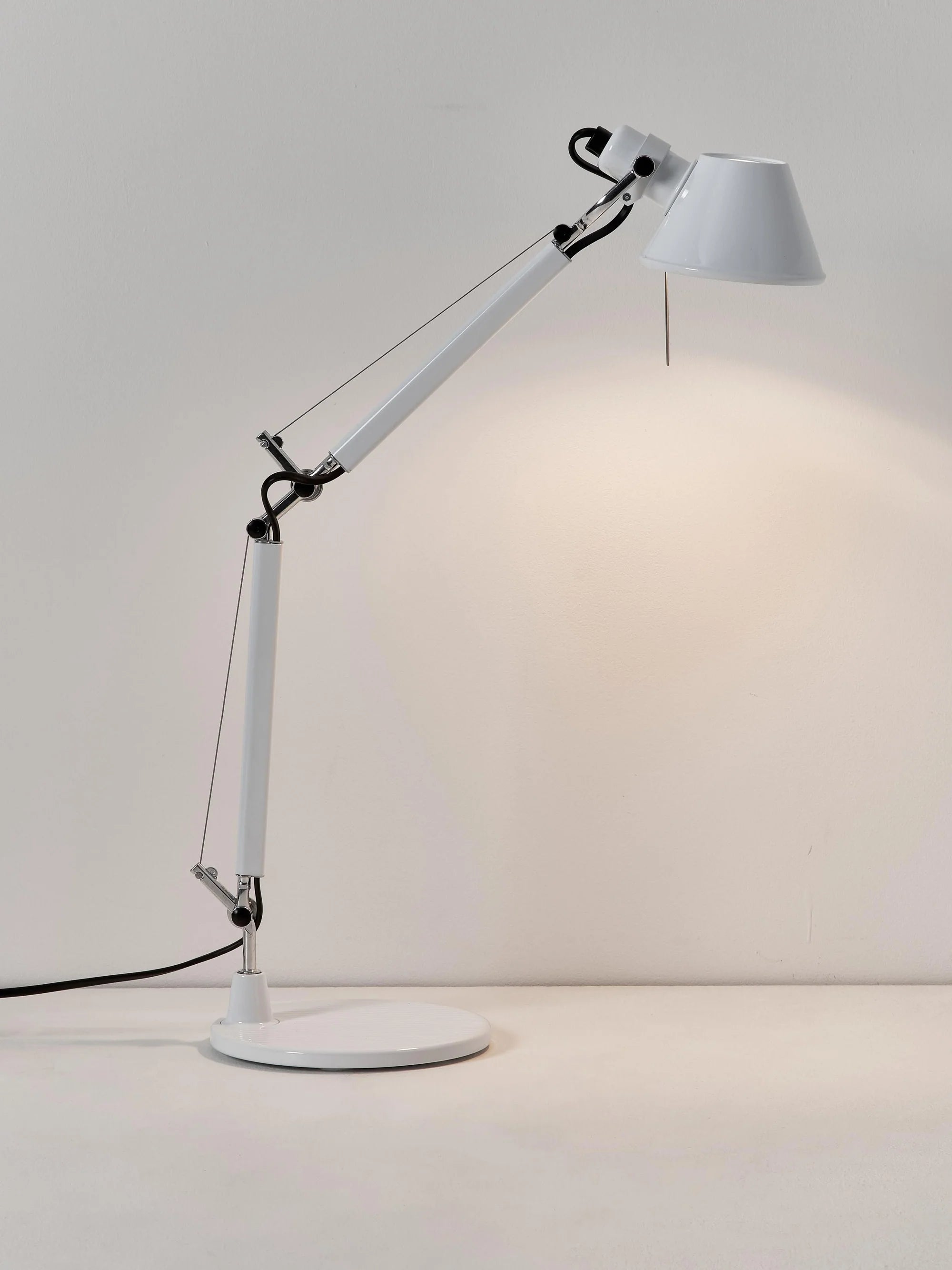 Schreibtischlampe verstellbar TOLOMEO MICRO mattweiß