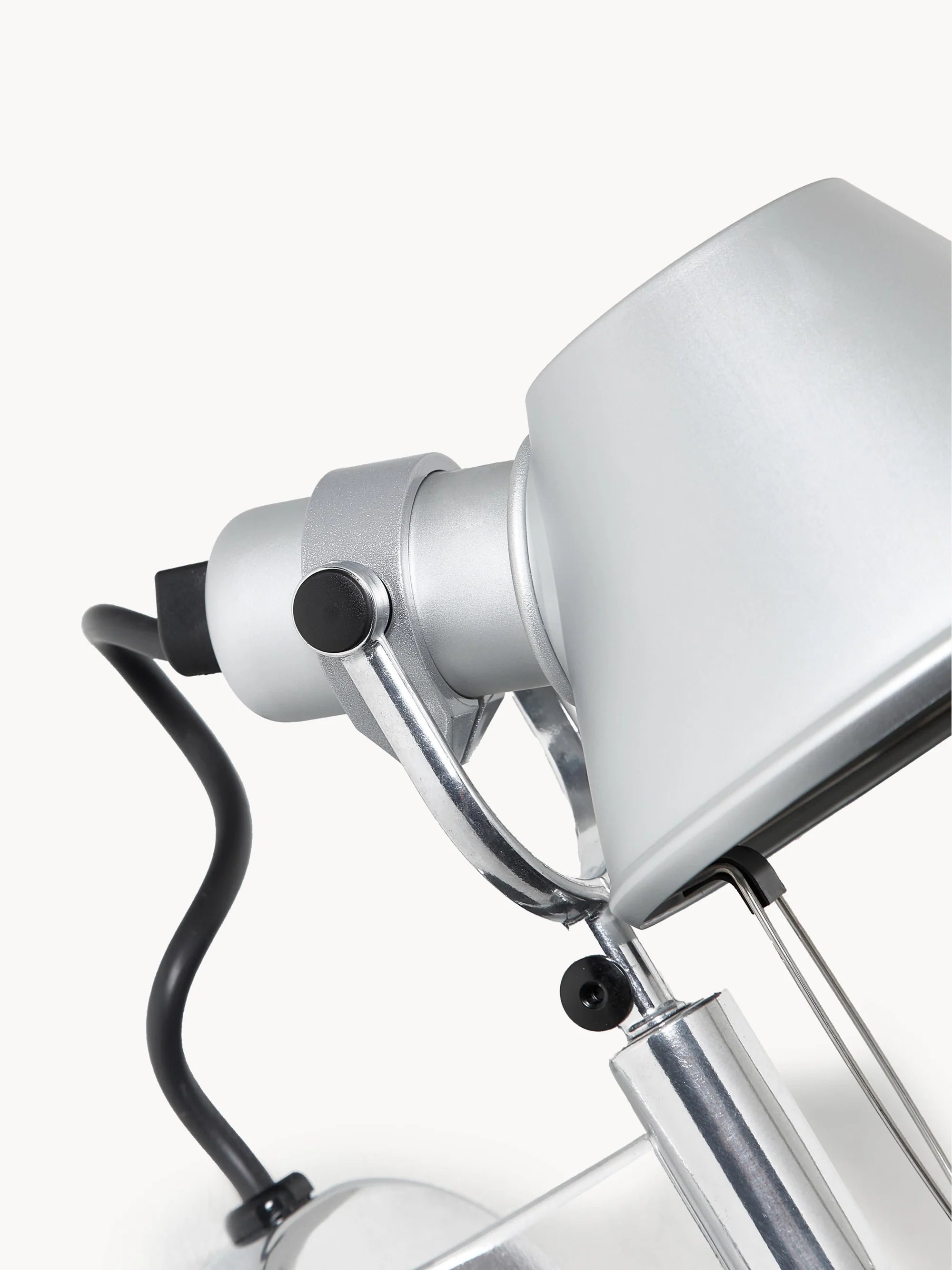 Verstelbare wandlamp TOLOMEO MICRO FARETTO aluminium