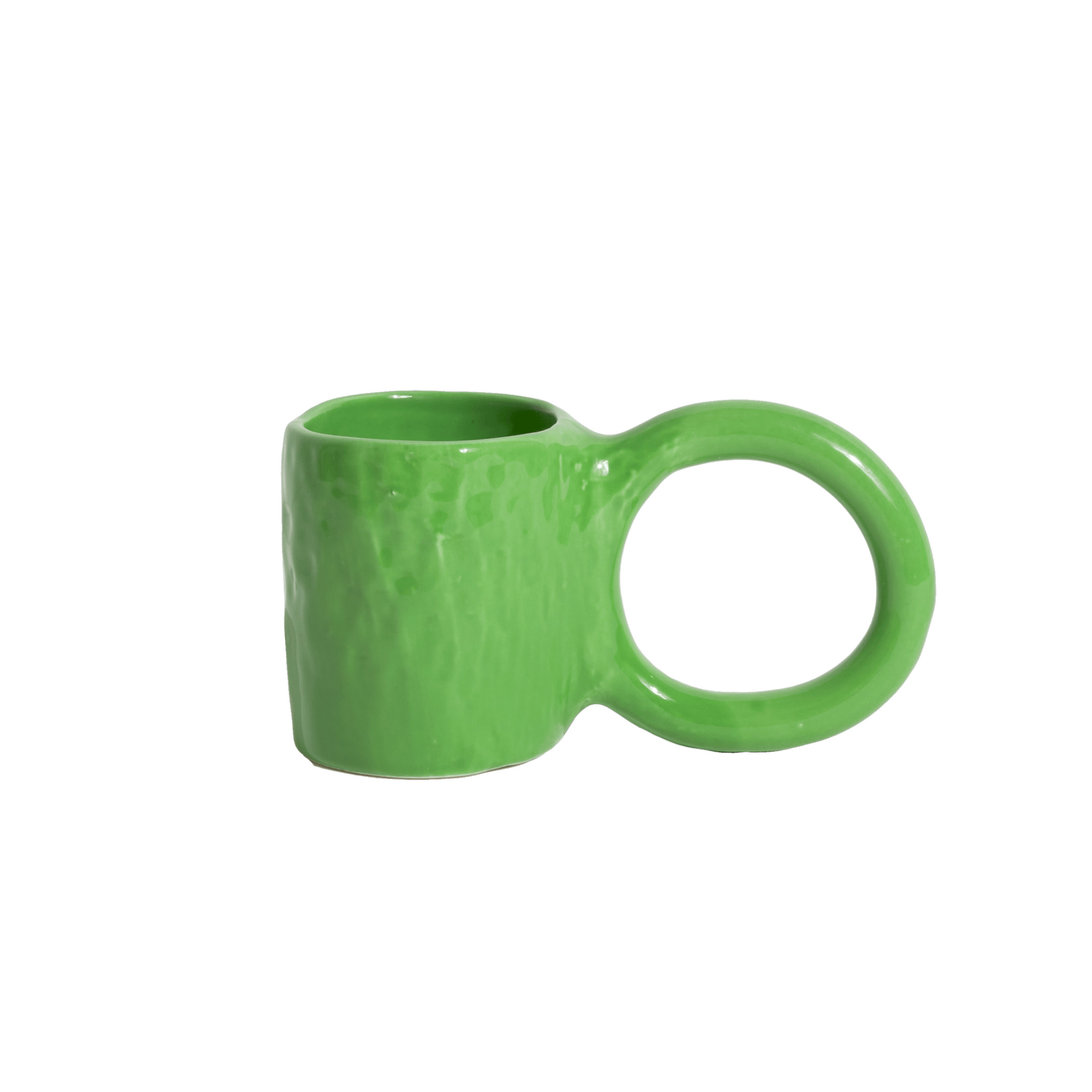 Donut mok met groene kleur